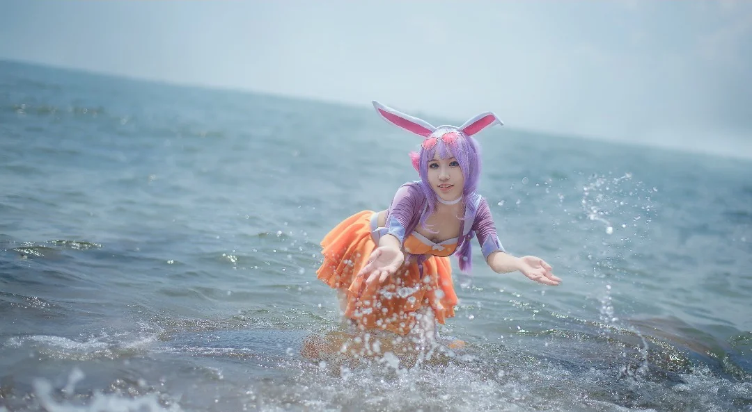 王者荣耀 公孙离泳装密橘之夏COS写真