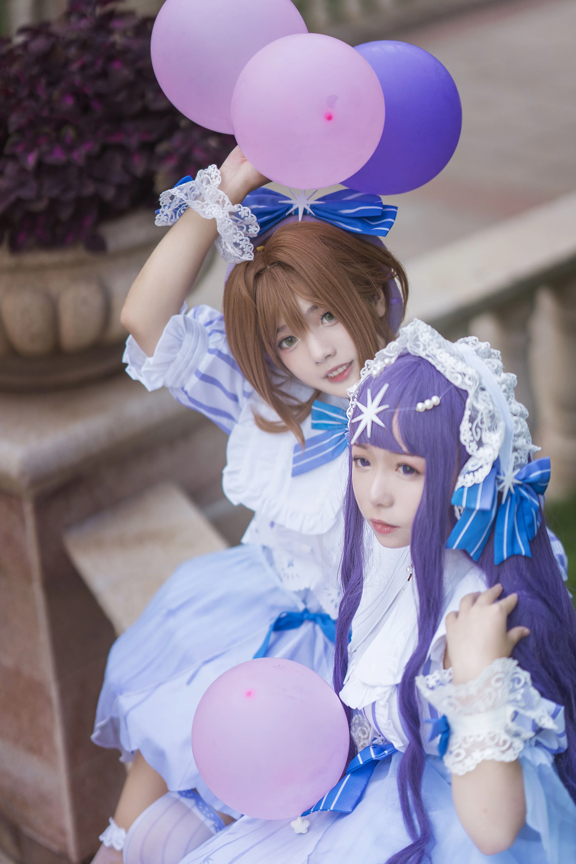 魔卡少女樱 木之本樱&知世COS写真