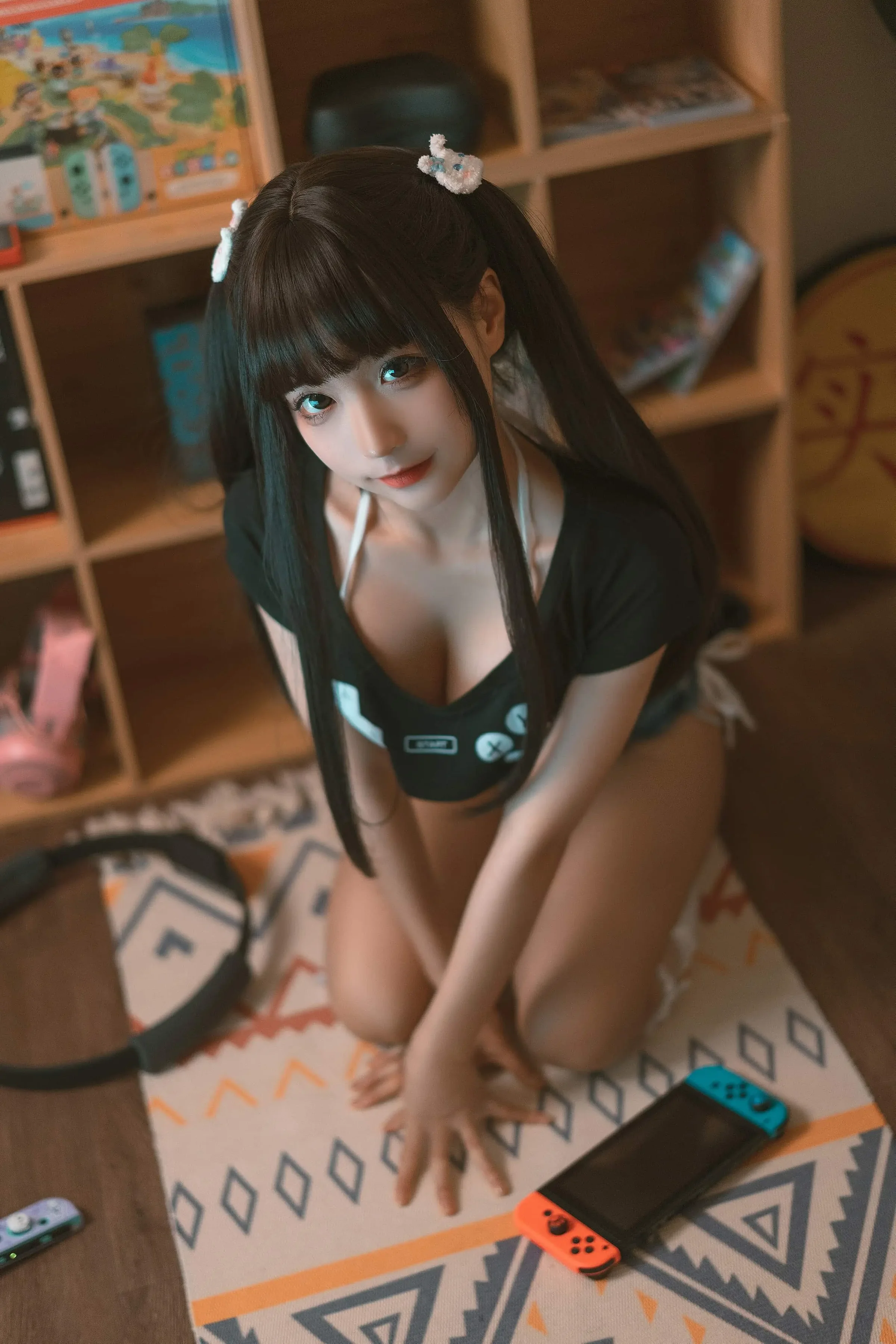 蠢沫沫 – 健身环｜高清图片集