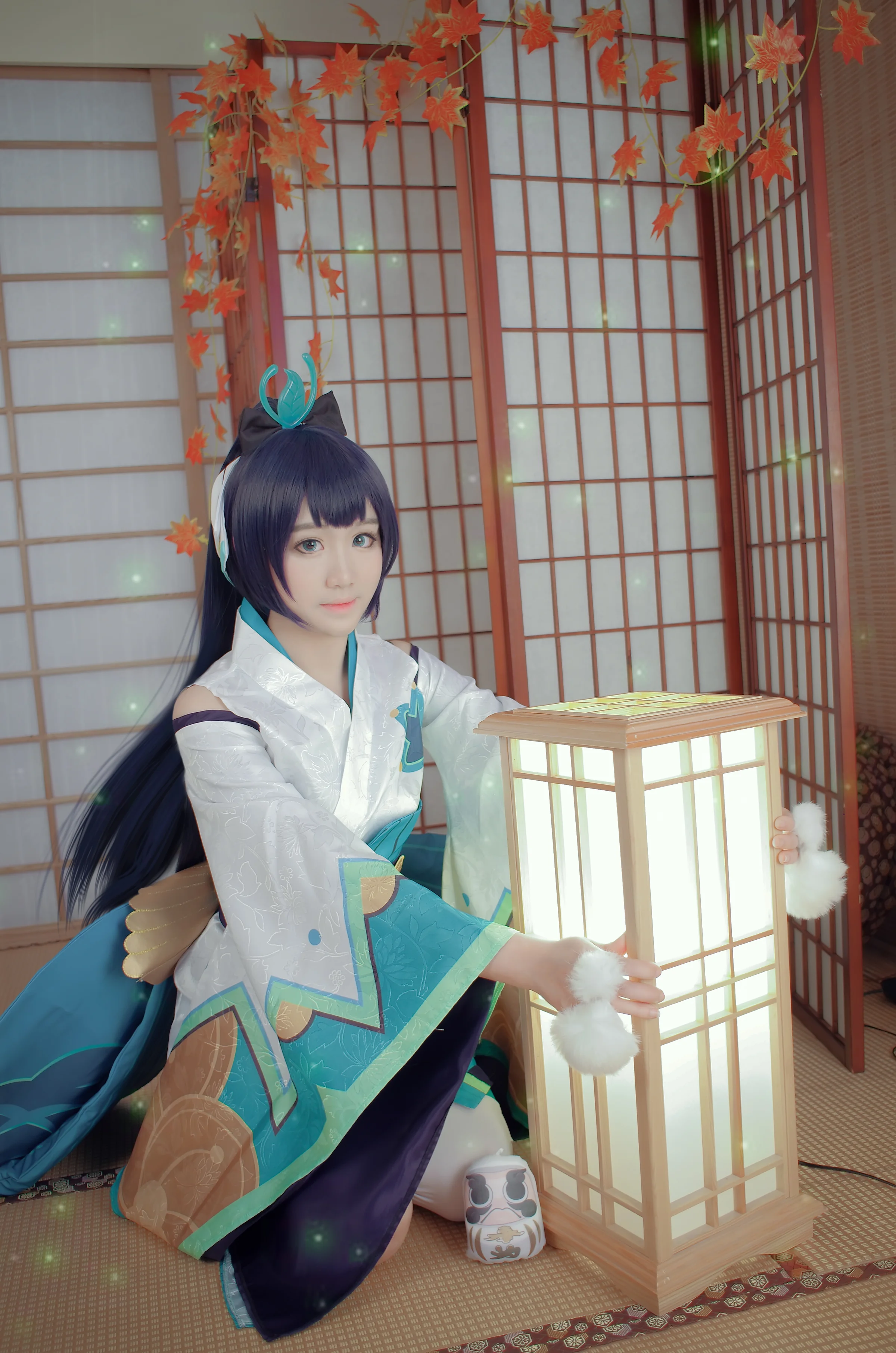 网易阴阳师 萤草未觉醒COS写真