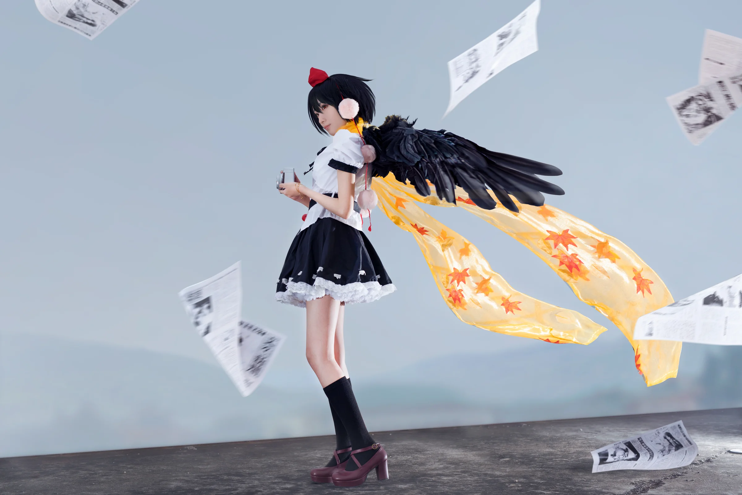 东方project射命丸文COS写真