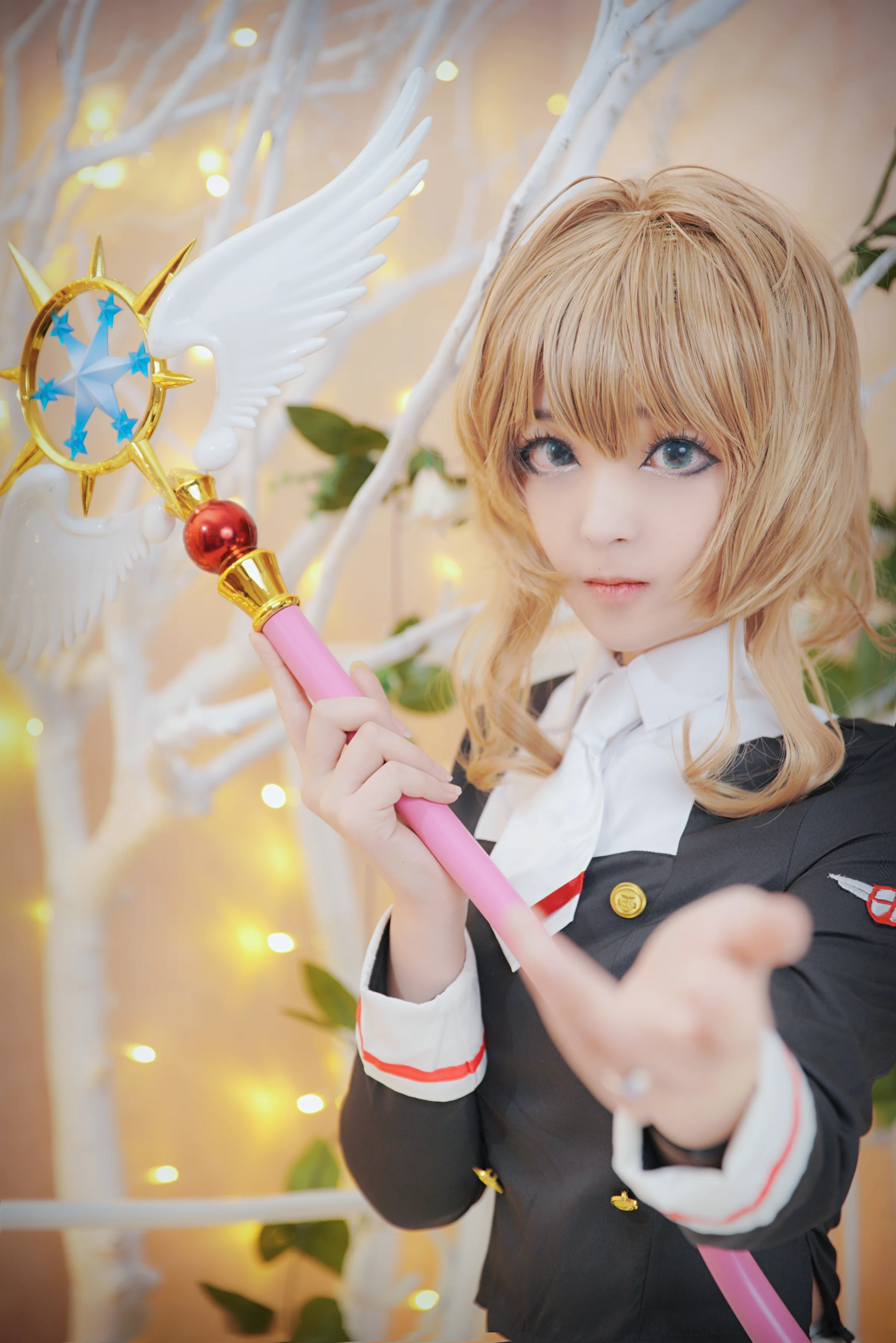 魔卡少女樱透明牌篇 小樱COS写真