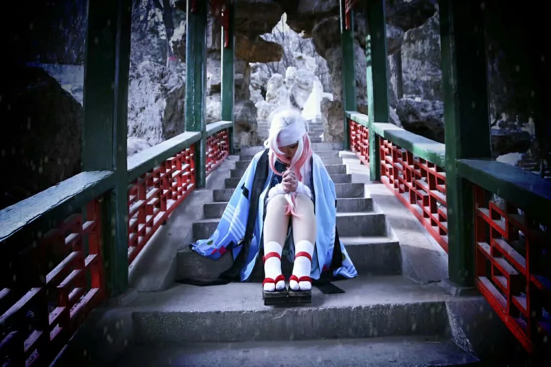 阴阳师一目连COS写真