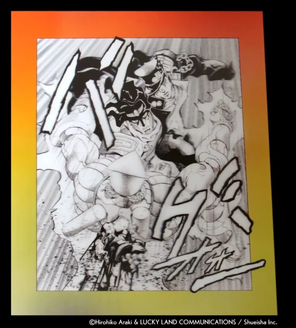 荒木飞吕彦举办JOJO立体艺术展！创新技法引网友热议｜高清图片集