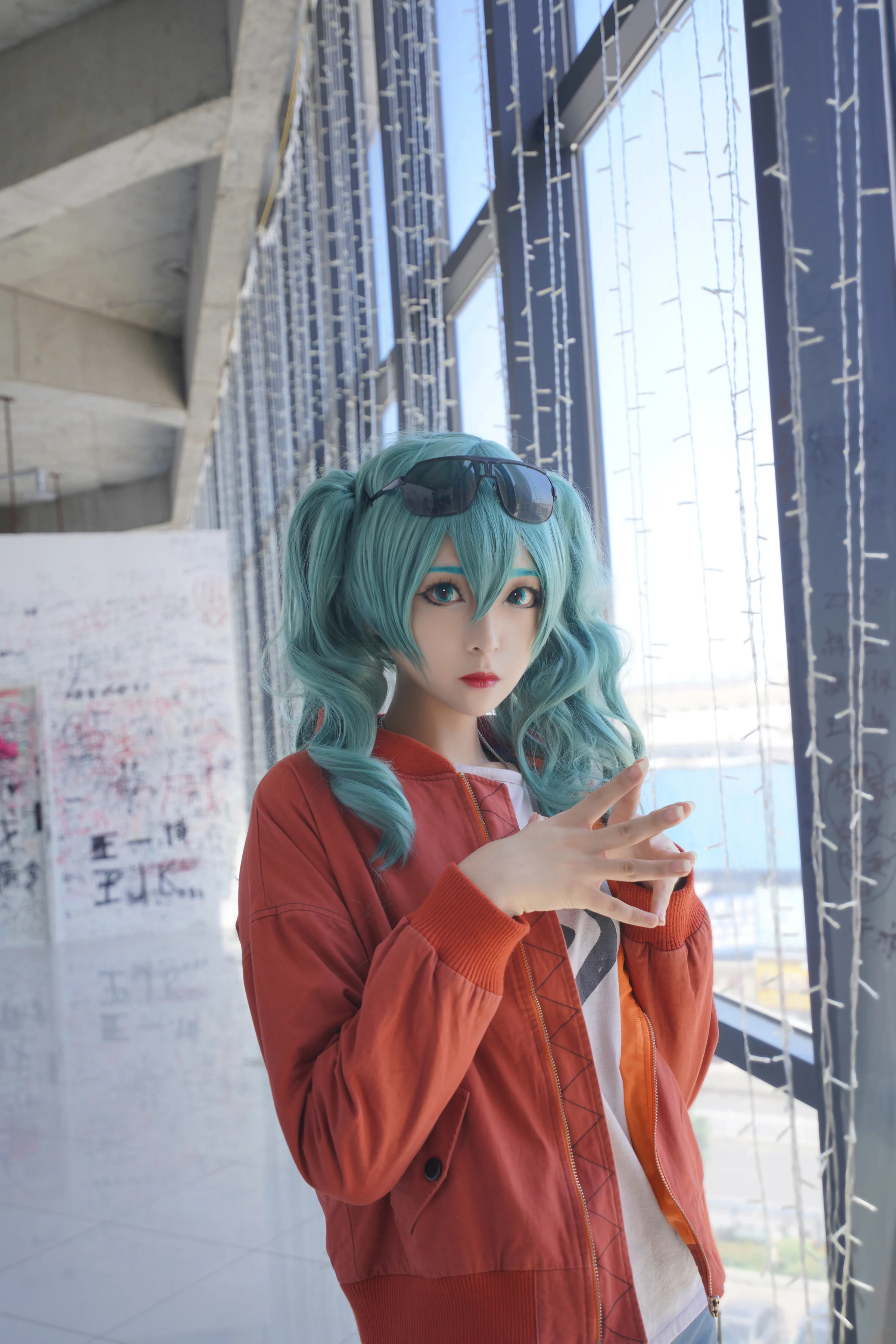 砂之惑星初音未来COS写真