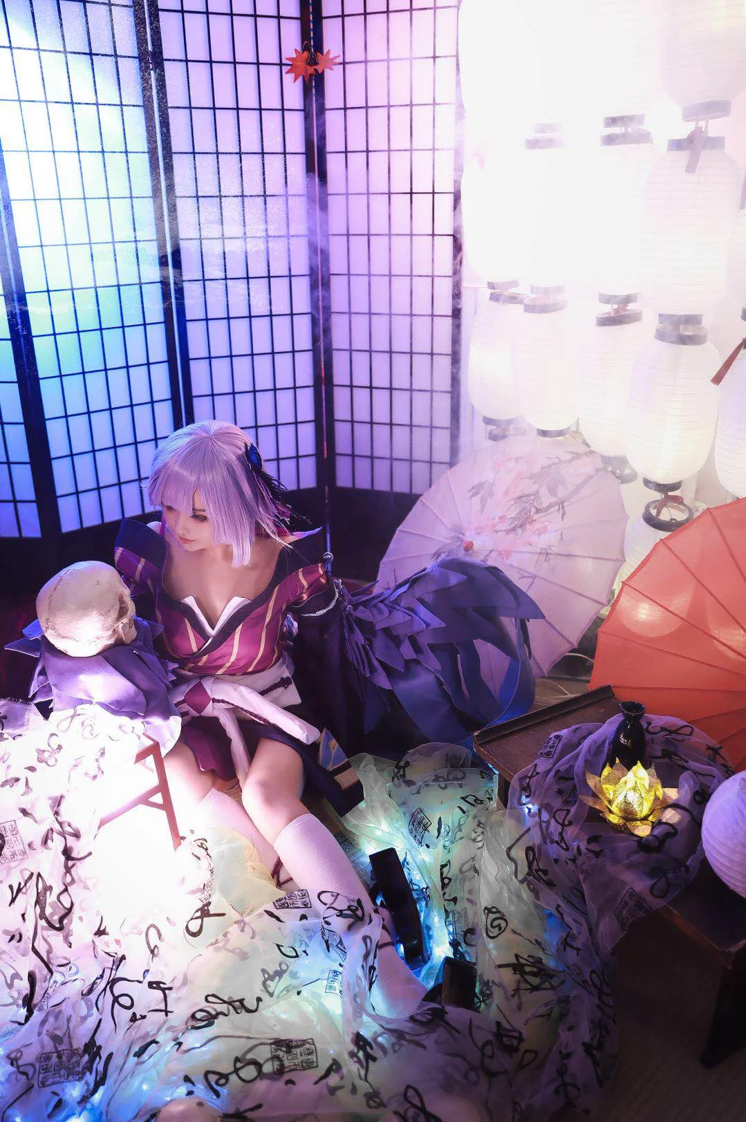 阴阳师以津真天COS写真
