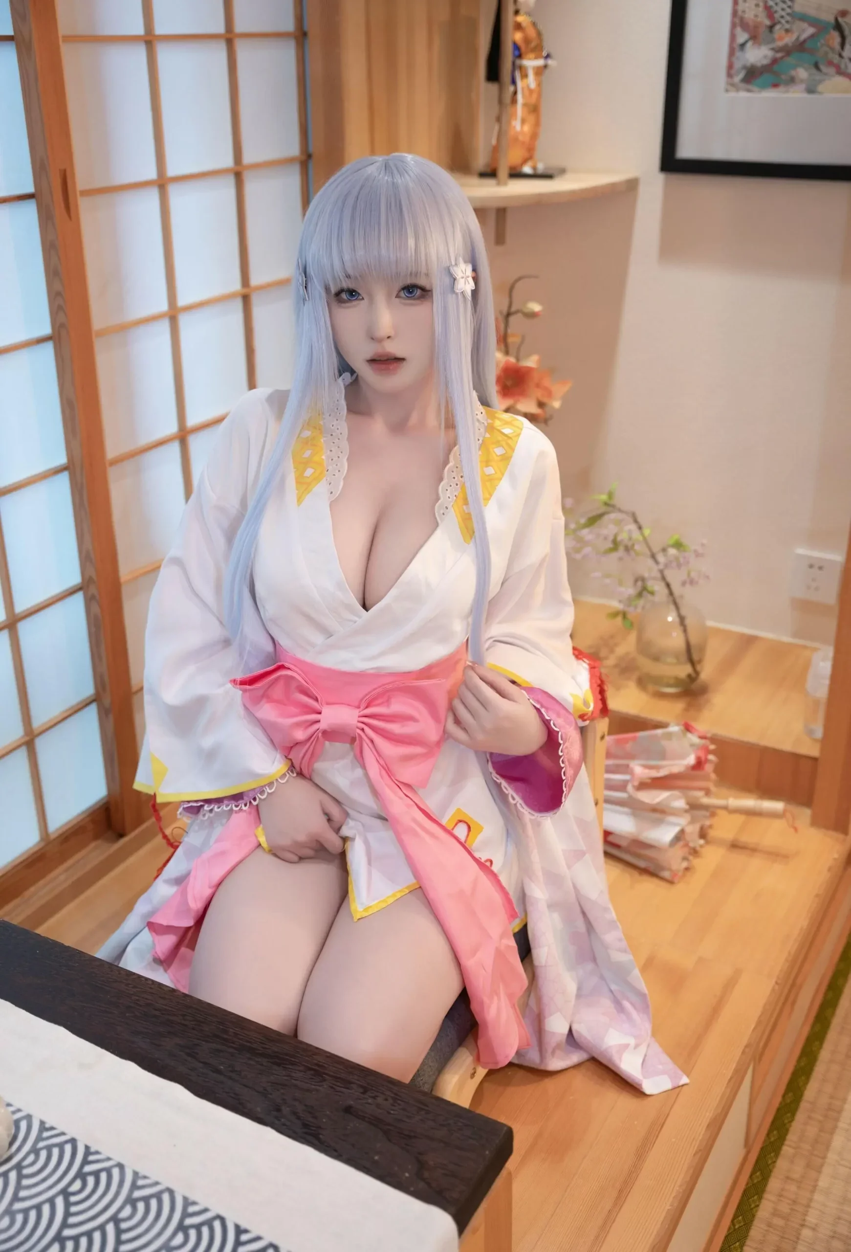 清水由乃 – 雪女原服｜高清图片集