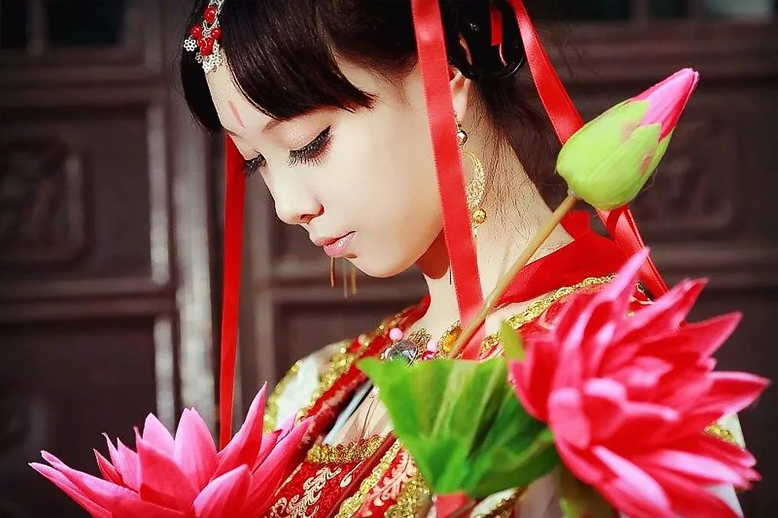 倾国怨怜 李盈COS写真