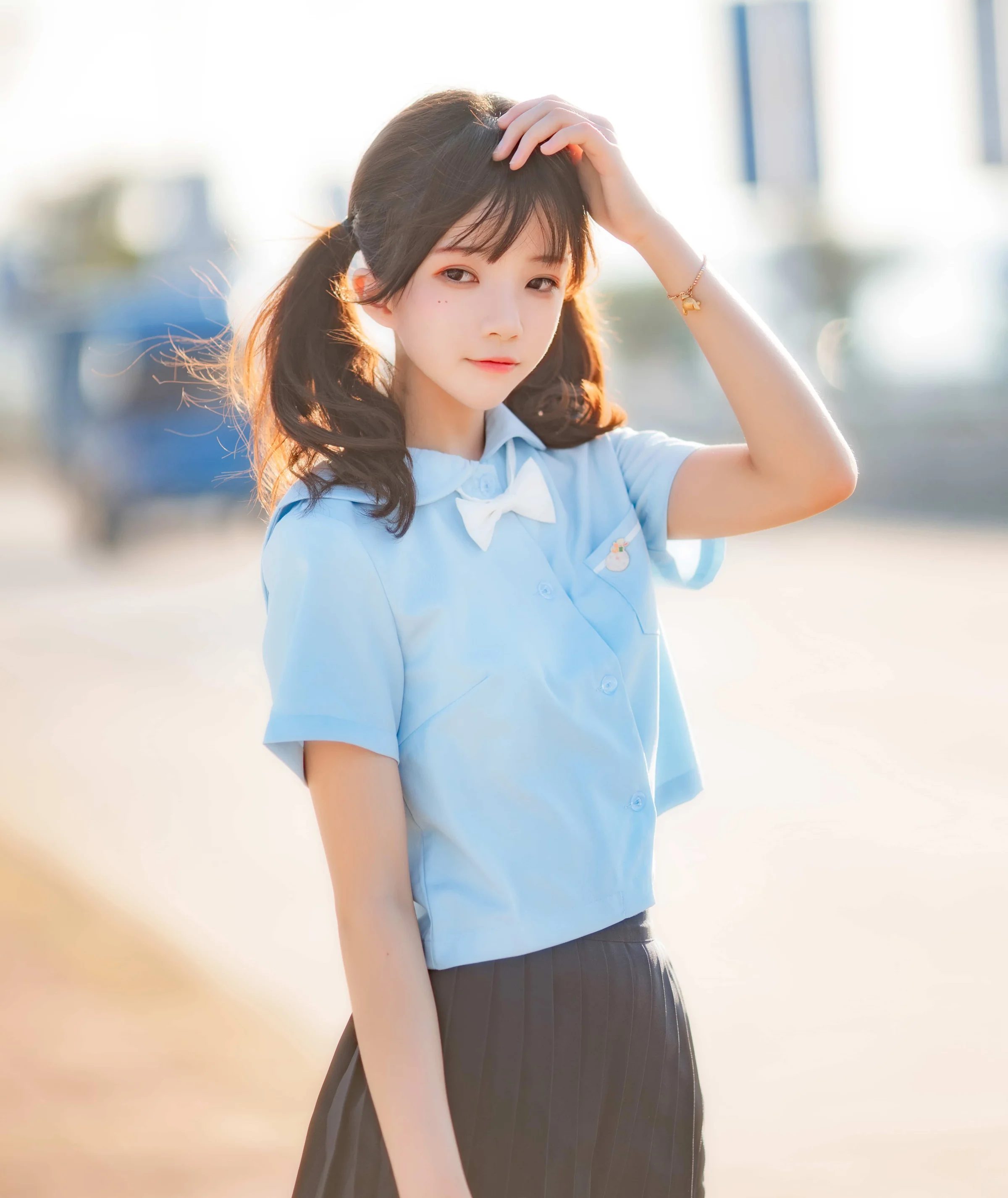 桜桃喵 – 蔚蓝 [33P]｜高清图片集