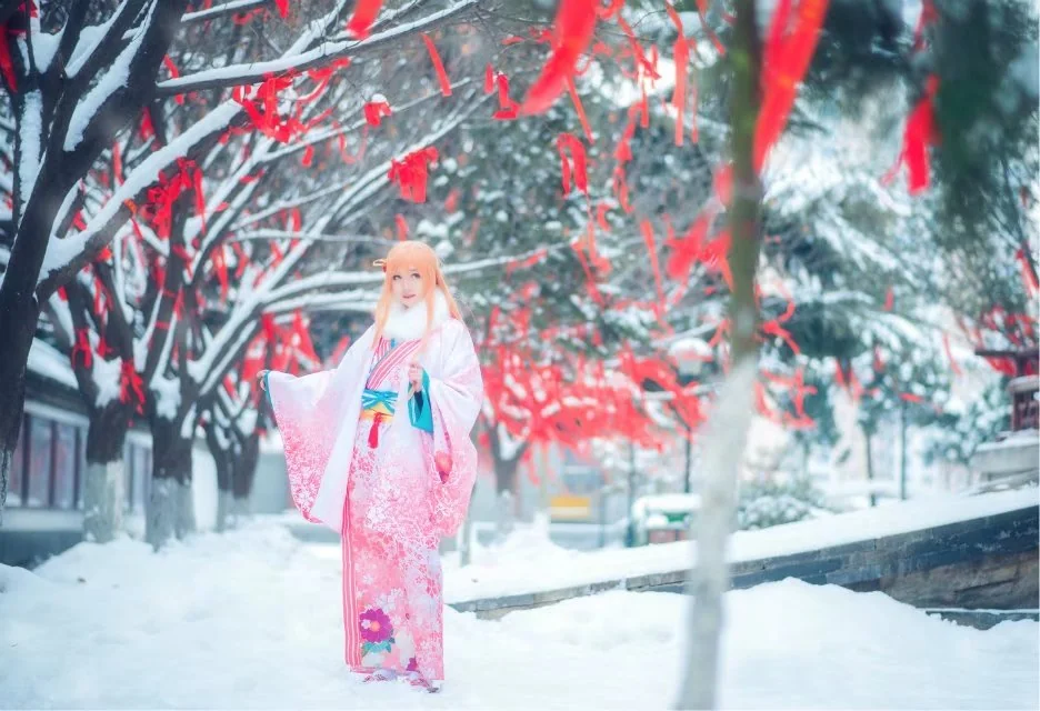 刀剑神域 亚斯娜COS写真