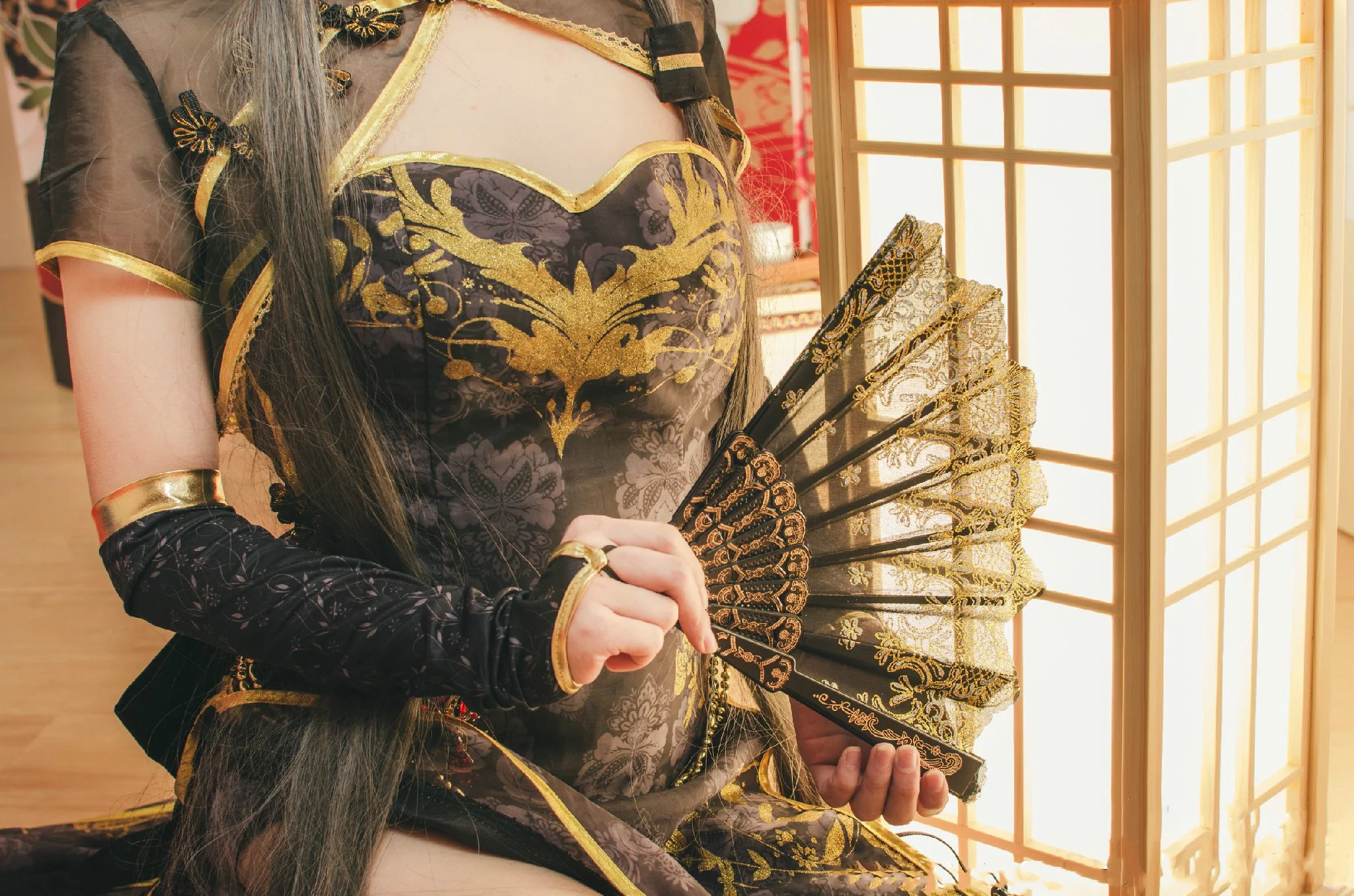 洛天依金丝雀COS写真