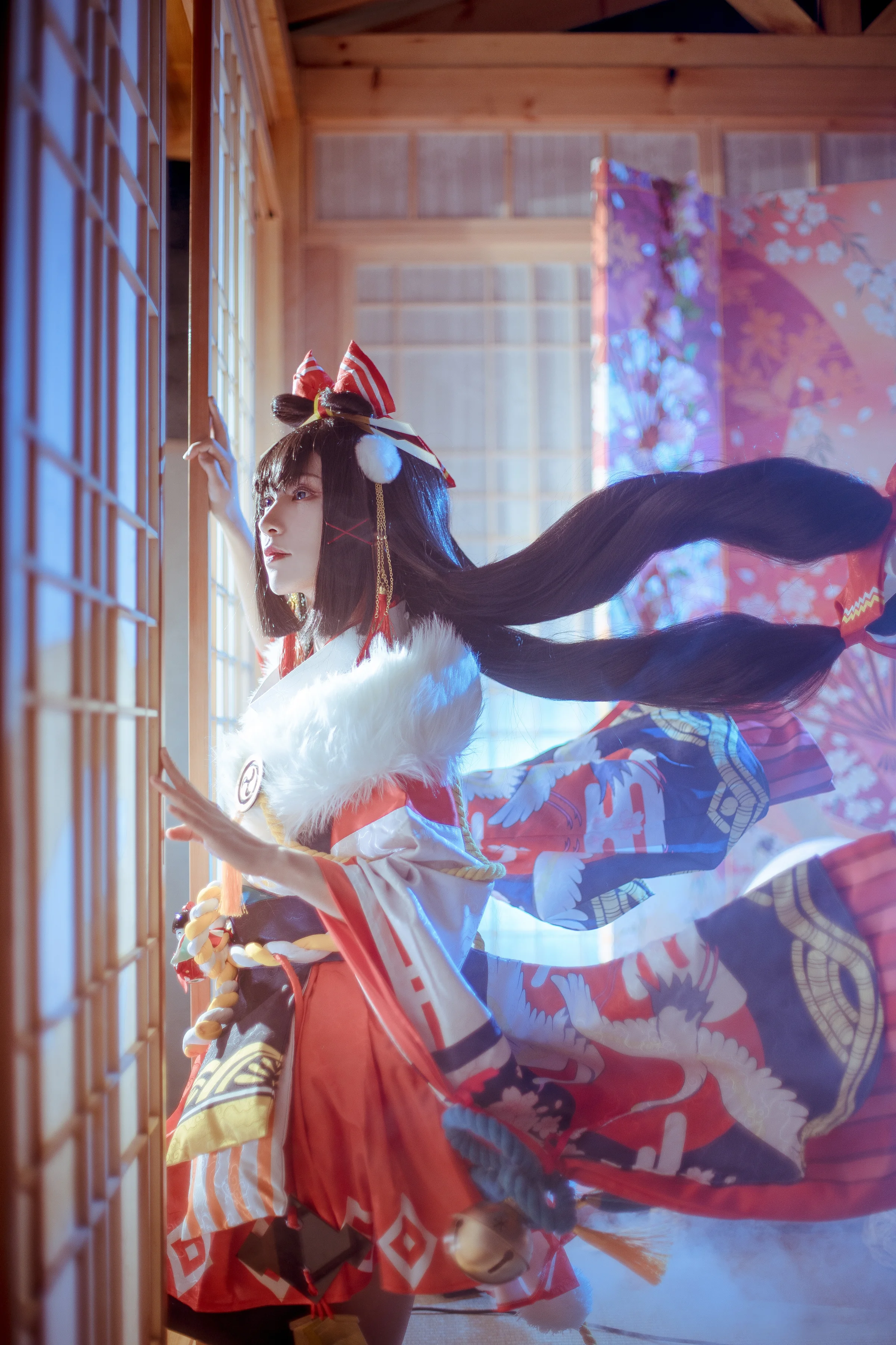 阴阳师 雪女COS写真
