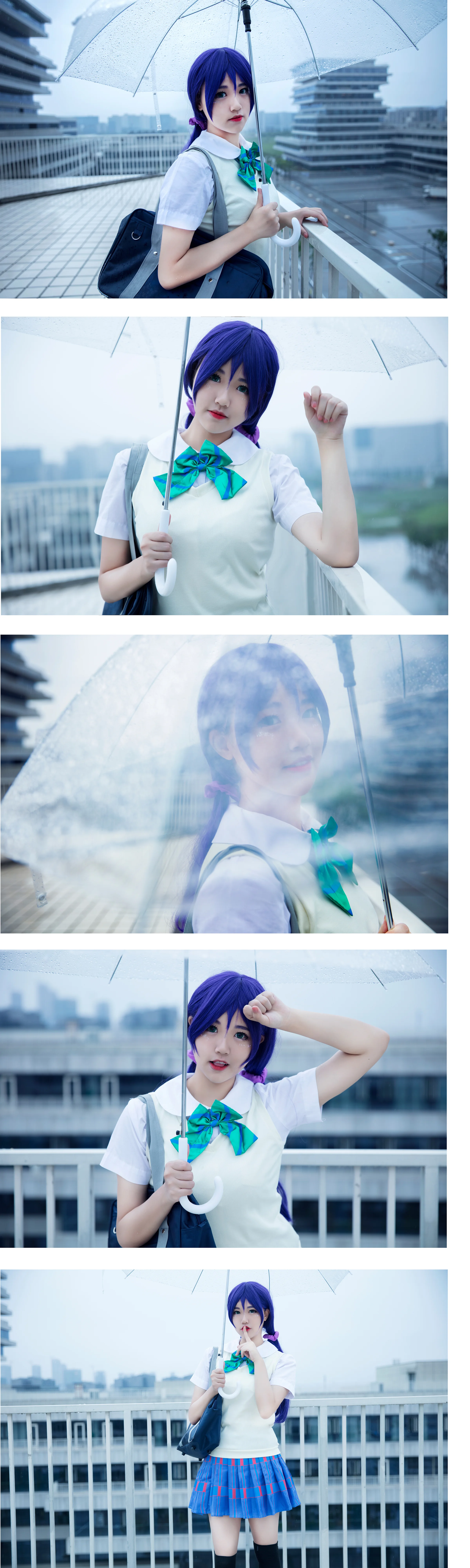 LL校服东条希COS写真