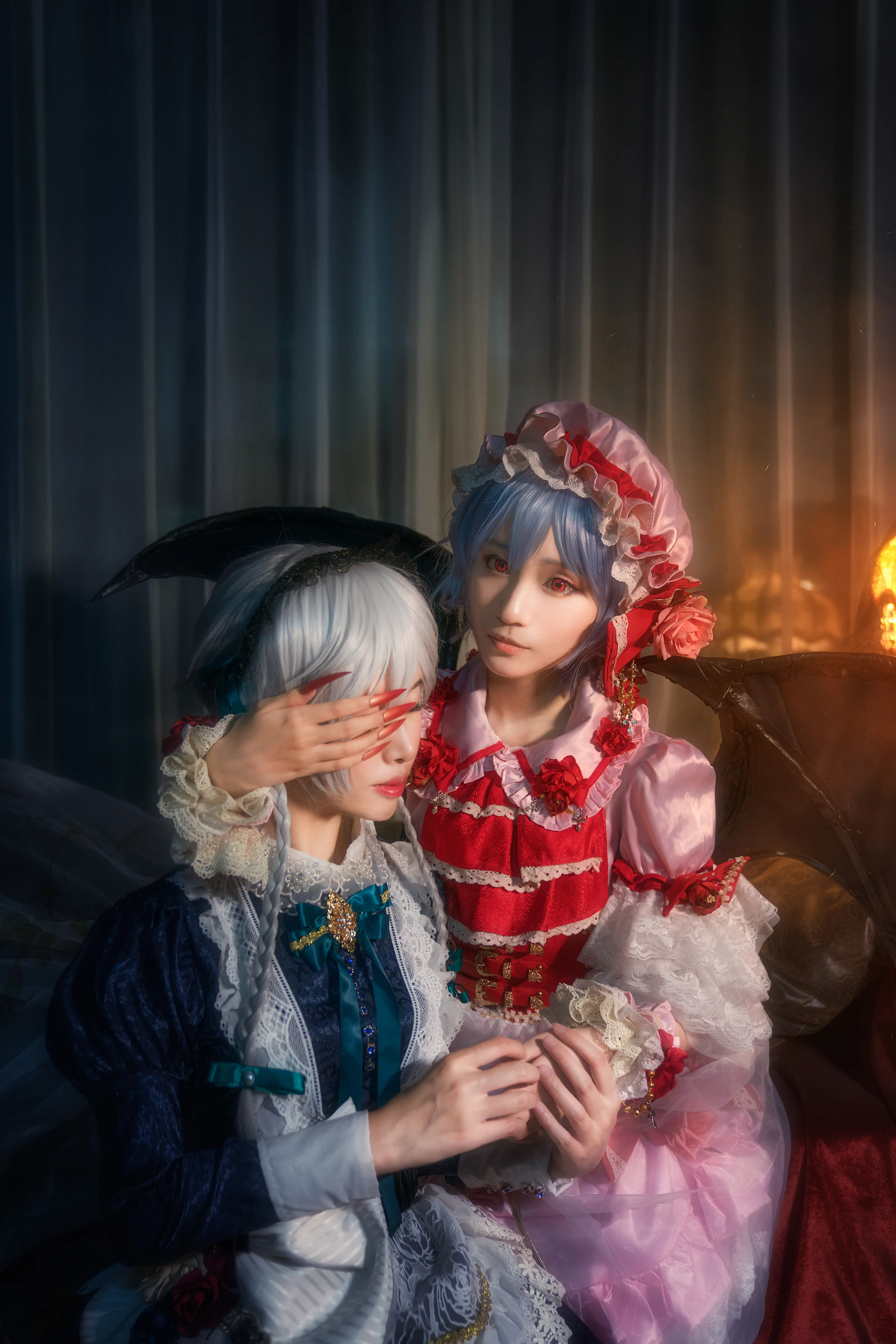 东方project红魔组蕾米莉亚 十六夜咲夜 COS写真
