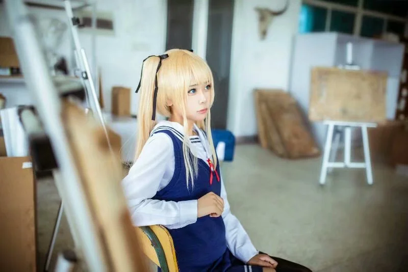 路人女主的养成方法 泽村英梨梨 制服COS写真