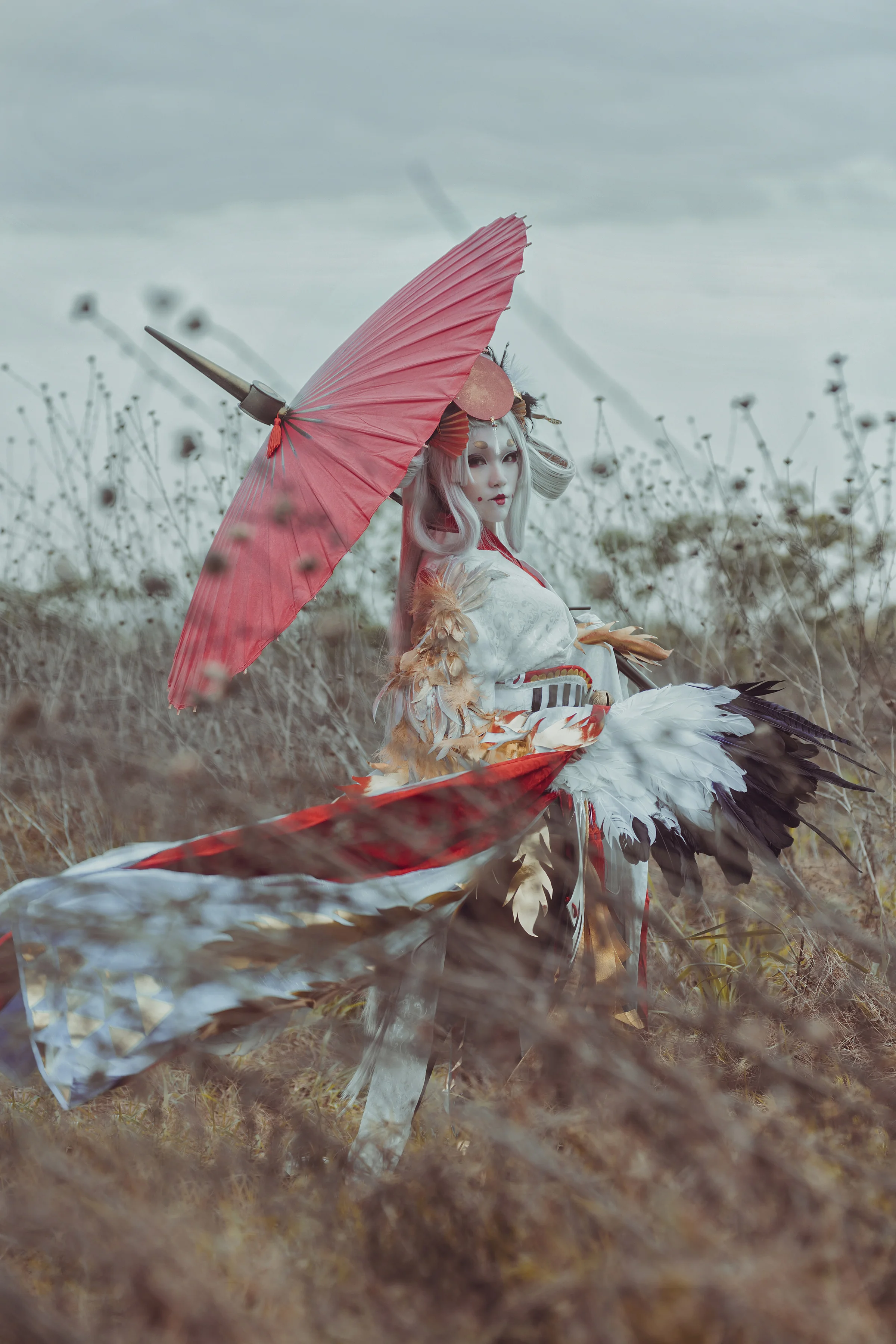 阴阳师手游——姑获鸟·金鸾鹤羽COS写真