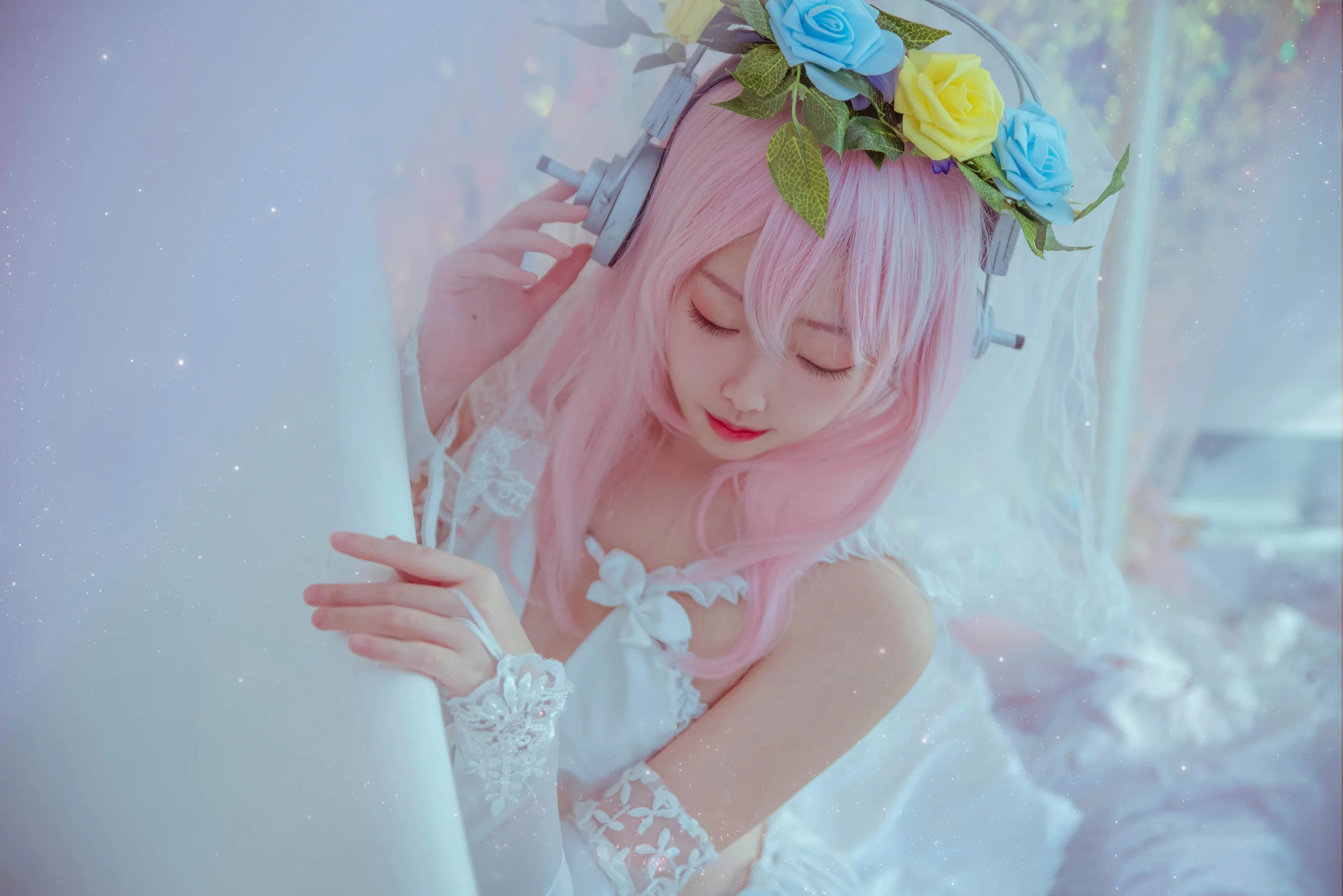 索尼子花嫁COS写真