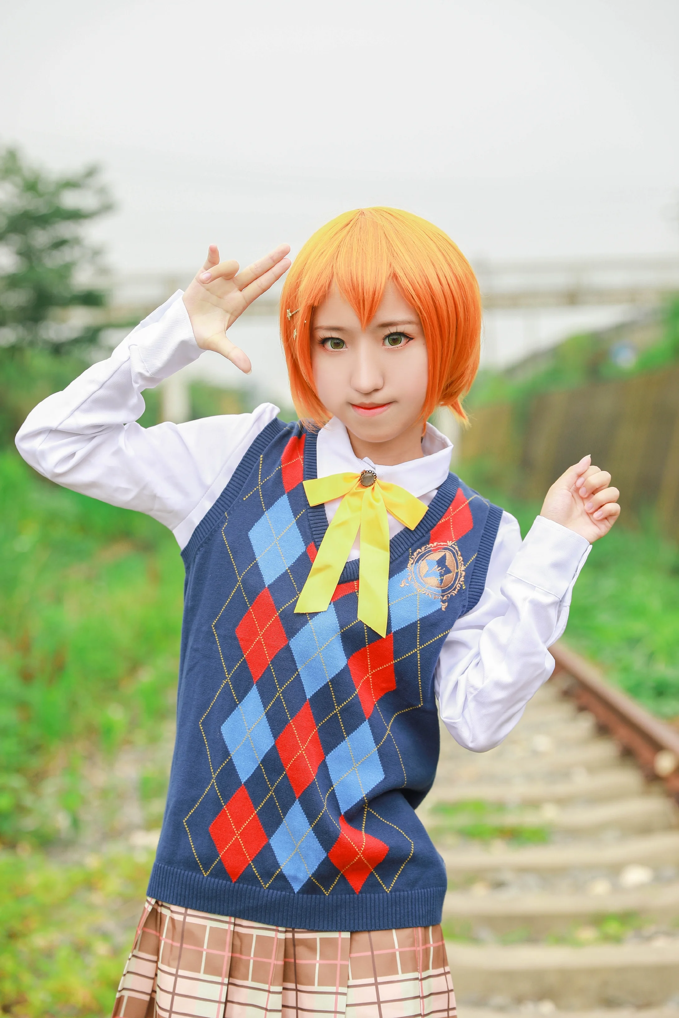 lovelive！星空凛星座未觉醒COS写真