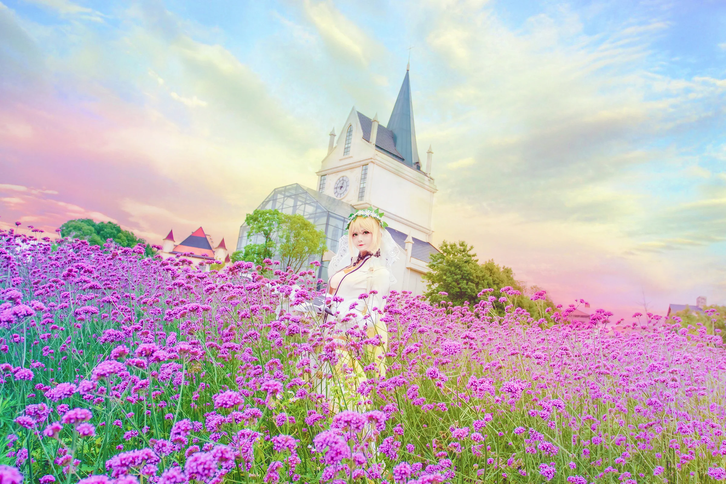 FATE尼禄花嫁COS写真