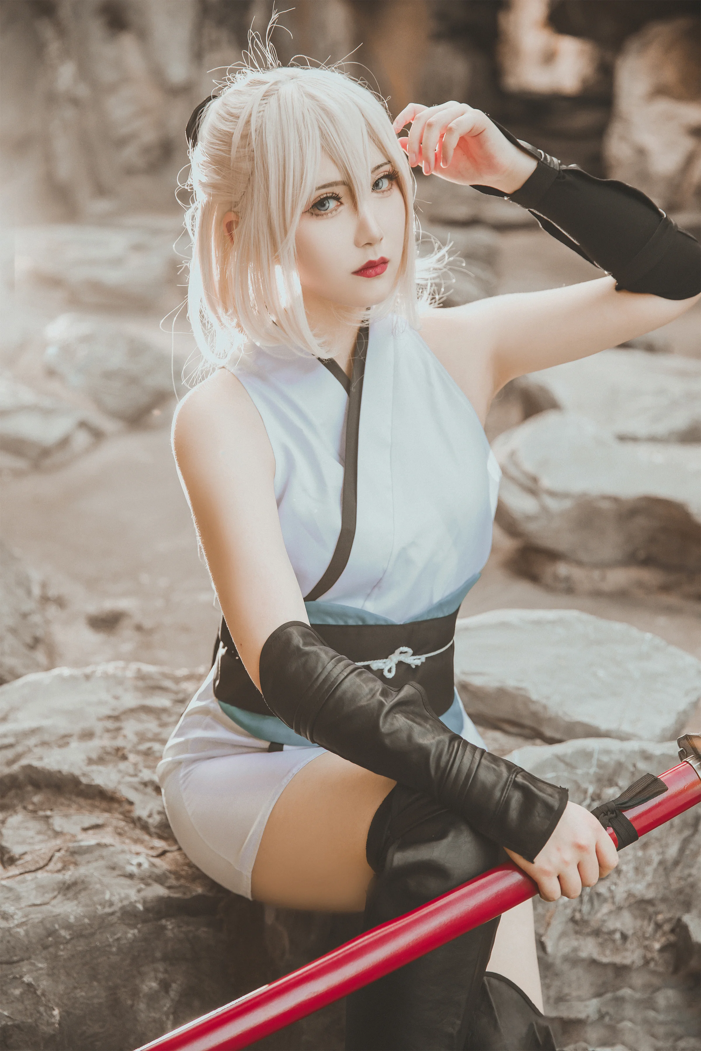 《Fate/GrandOrder》冲田总司COS写真