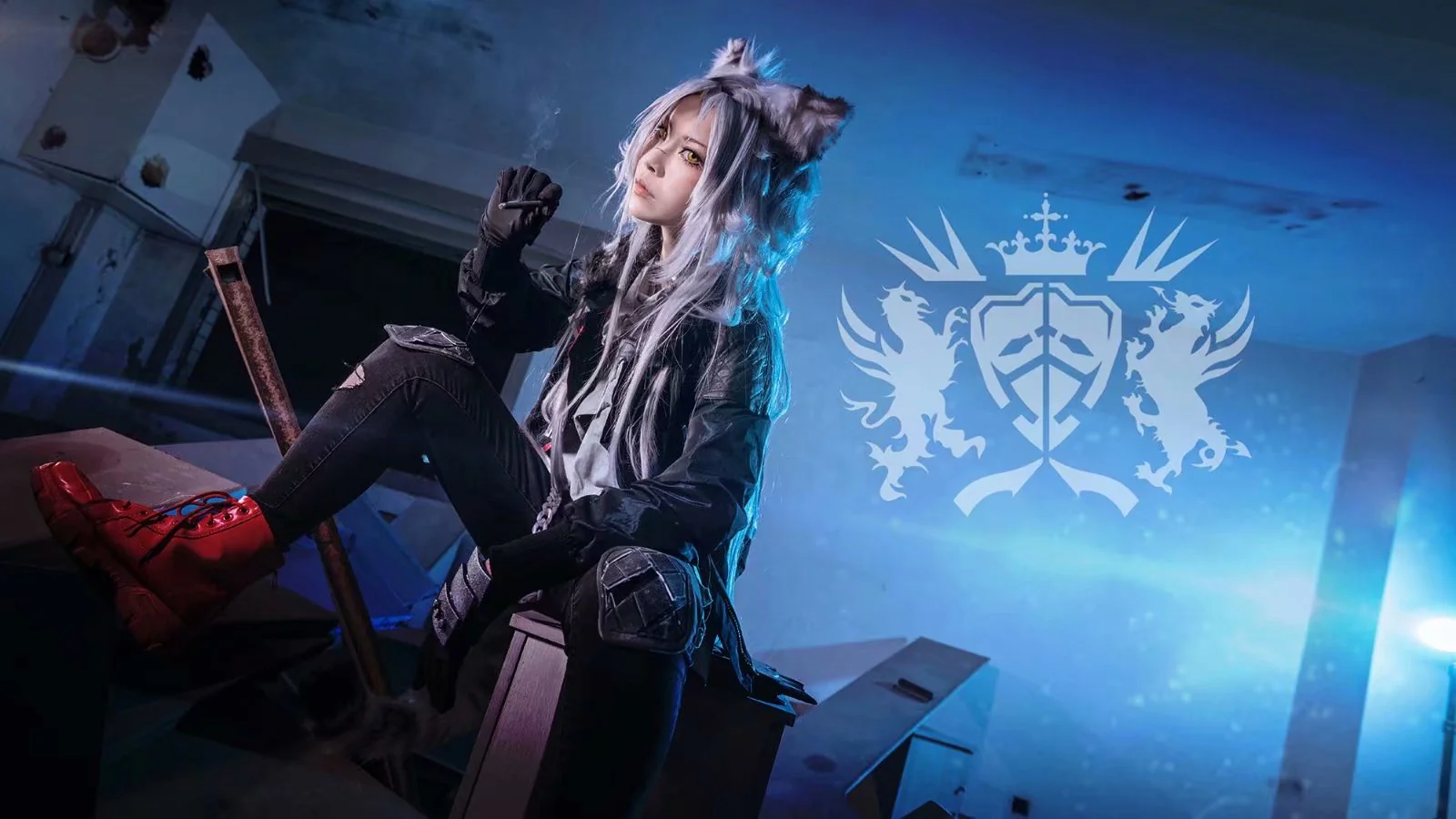 《明日方舟》 因陀罗COS写真