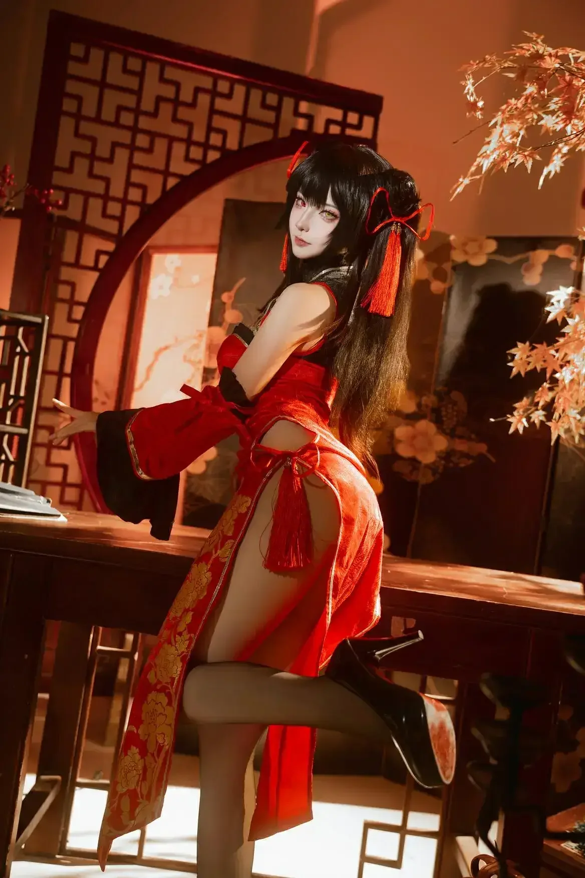 Seya-狮砸 – 2025年01月限定 狂三旗袍｜高清图片集
