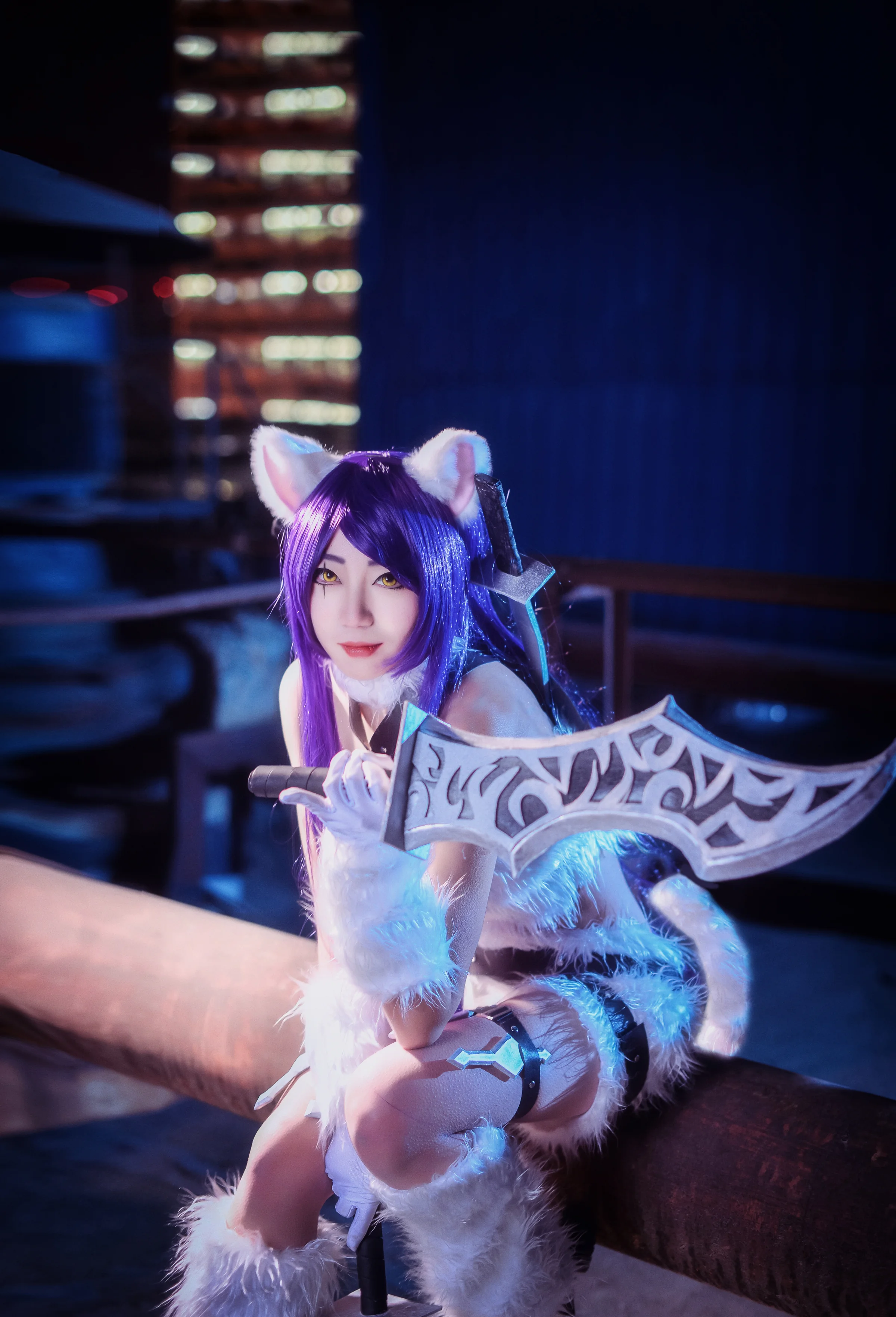 英雄联盟-卡特猫女COS写真