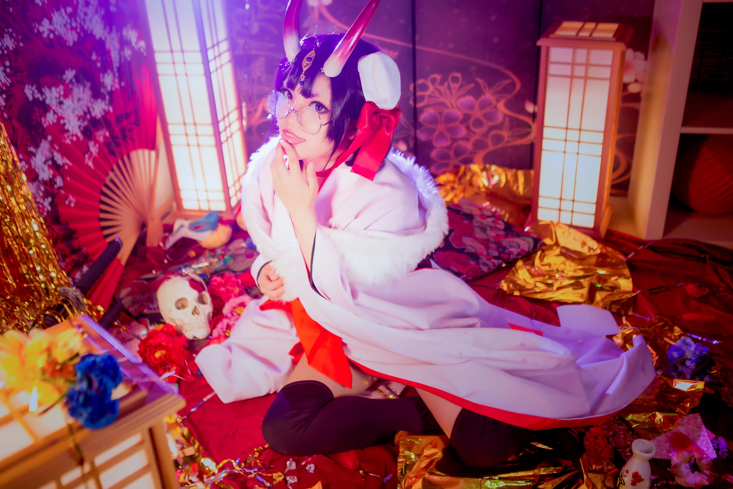 Fate 酒吞童子COS写真