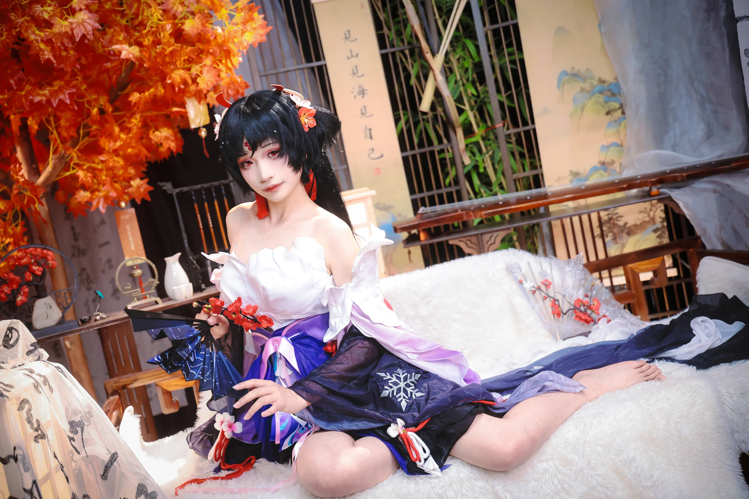 《阴阳师》不知火COS写真