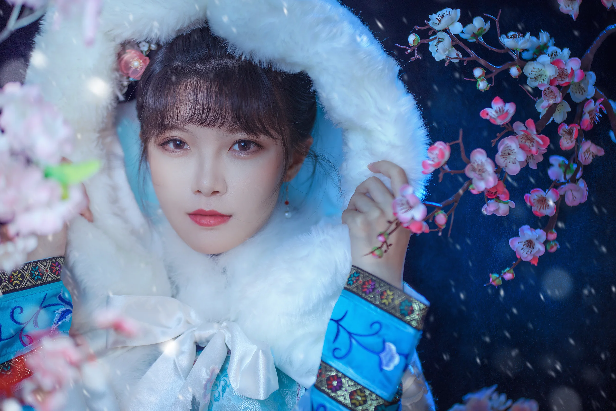 电视剧《甄嬛传》COS写真剧情【第一章 雪夜倚梅 逆风解意】