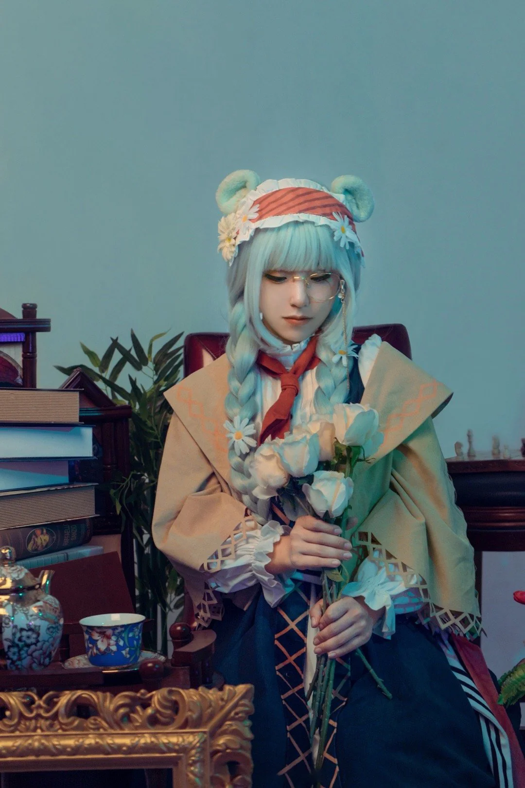 《明日方舟》真理COS写真