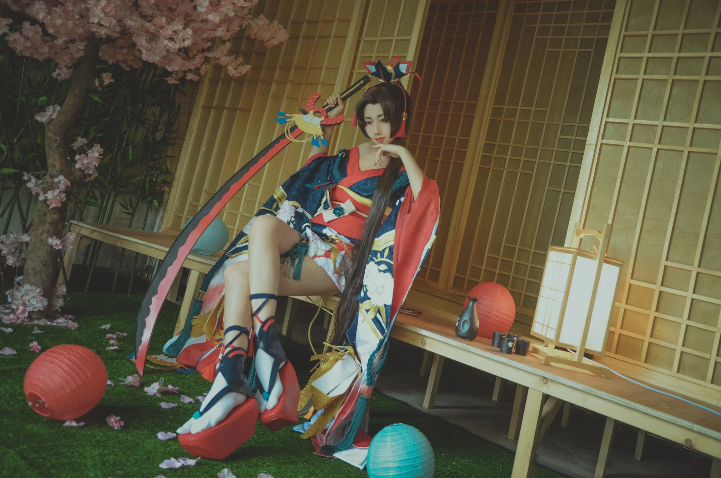 阴阳师 妖刀姬COS写真