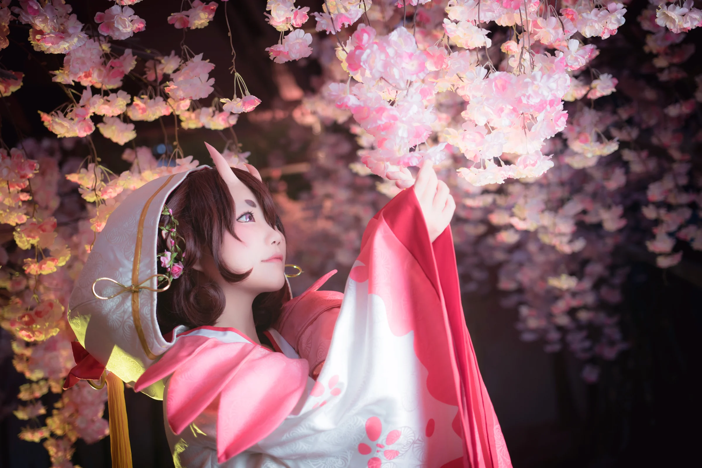 阴阳师 桃花妖 COS写真