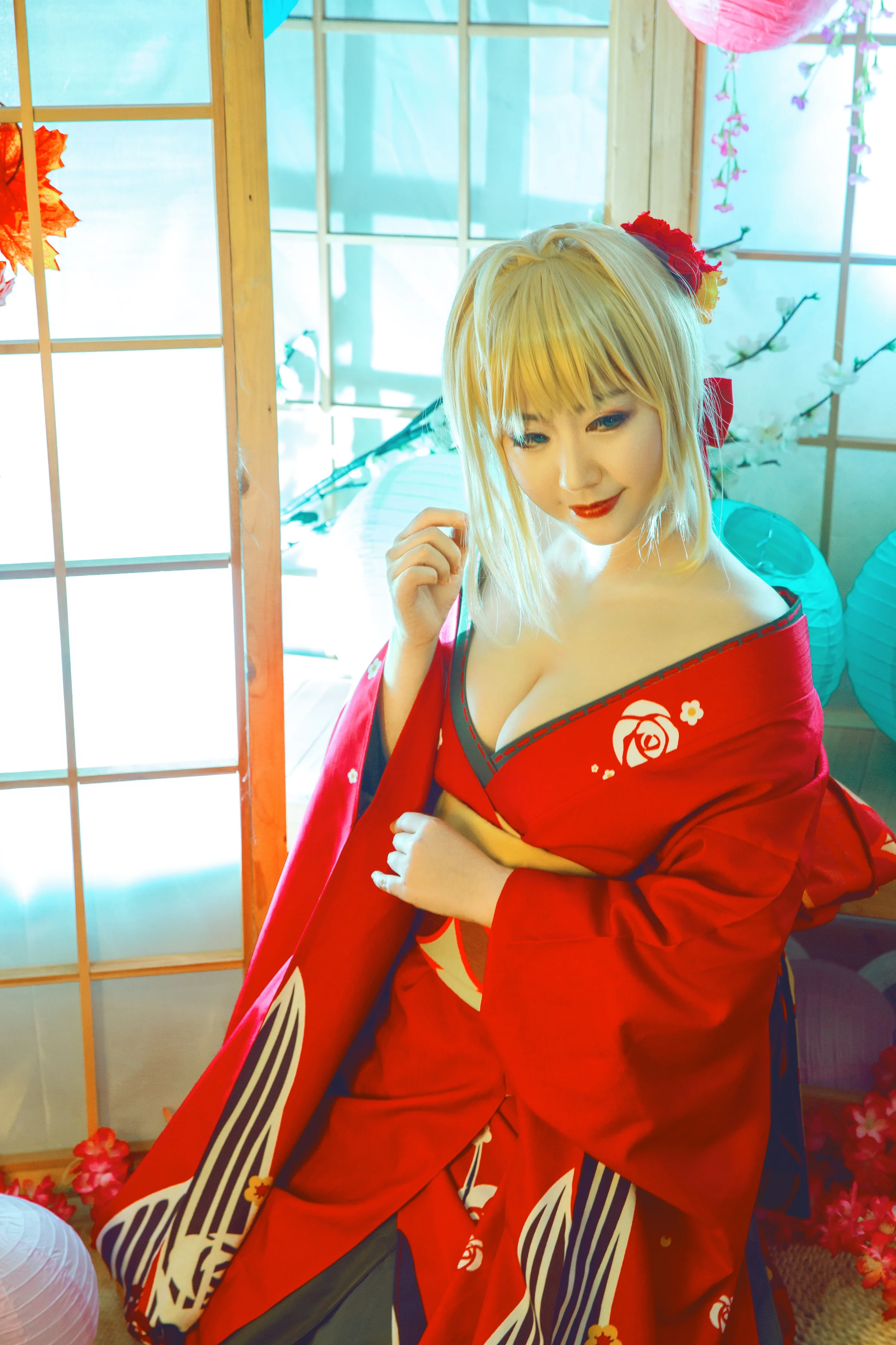 fate grand order 尼禄COS写真