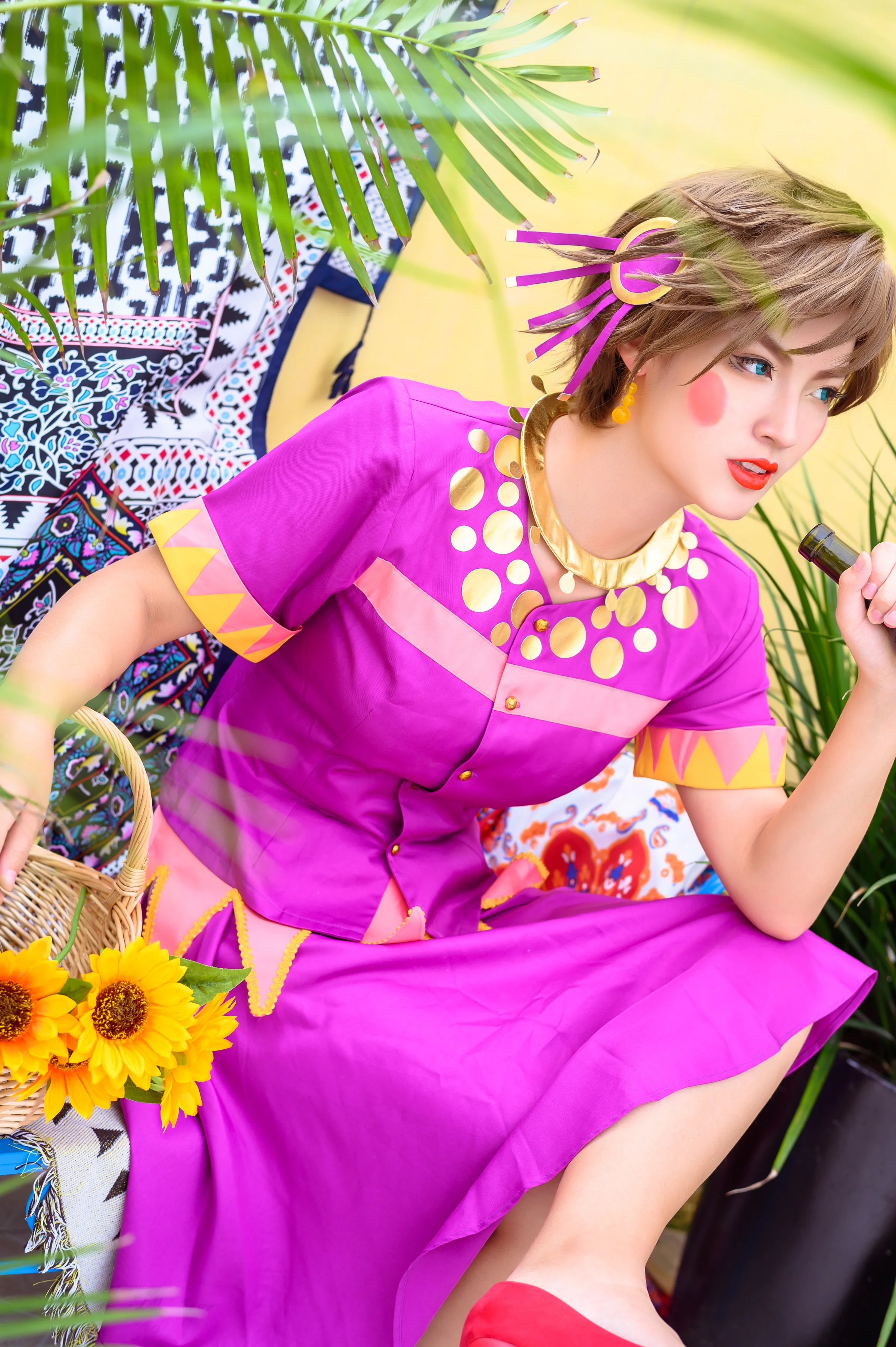 COS写真正片 JOJO的奇妙冒险 战斗潮流 龙舌兰姑娘