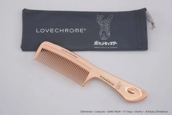 LoveChrome × 《宝可梦》联名限定高质感发梳公开！｜高清图片集