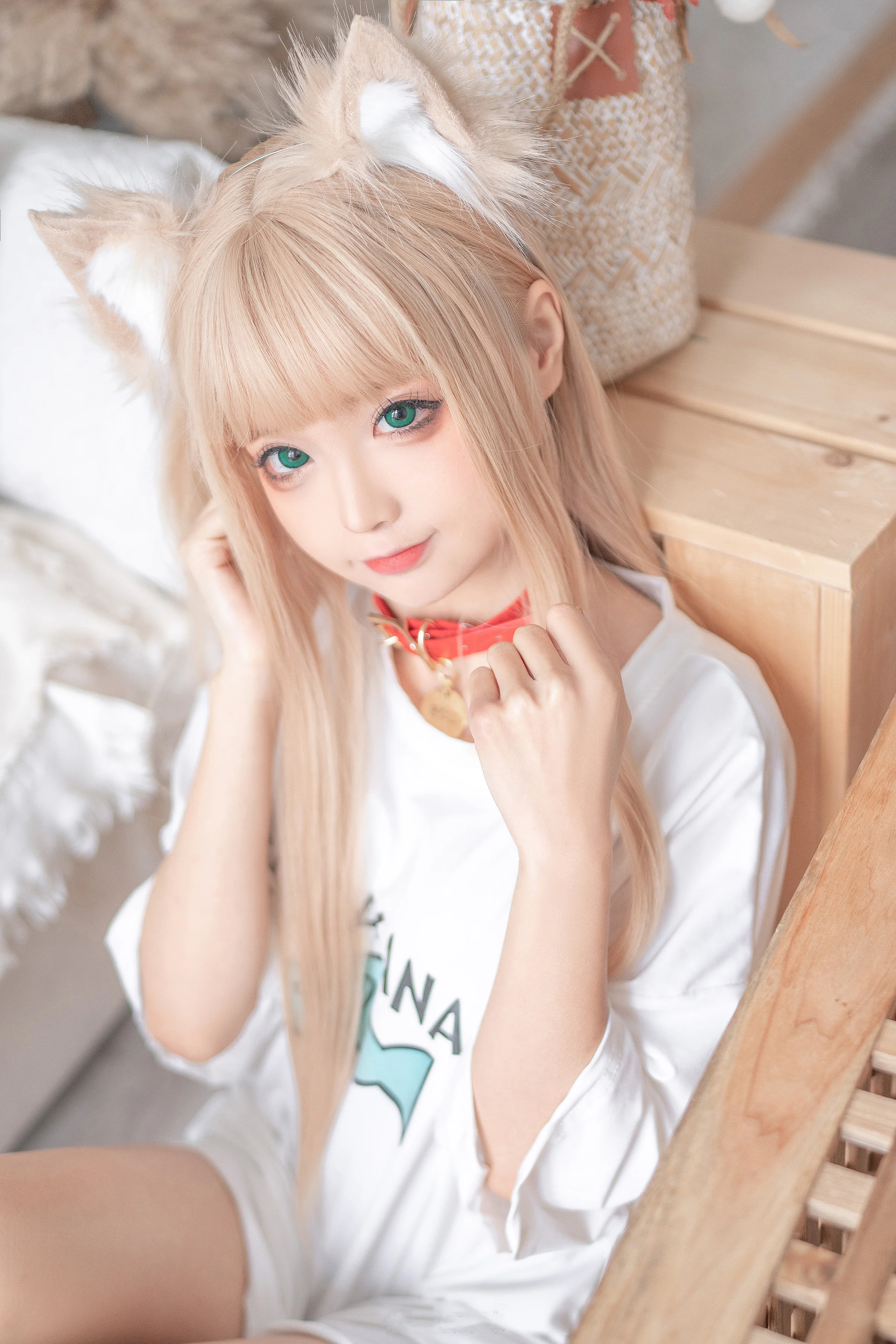 黄豆粉猫娘COS写真