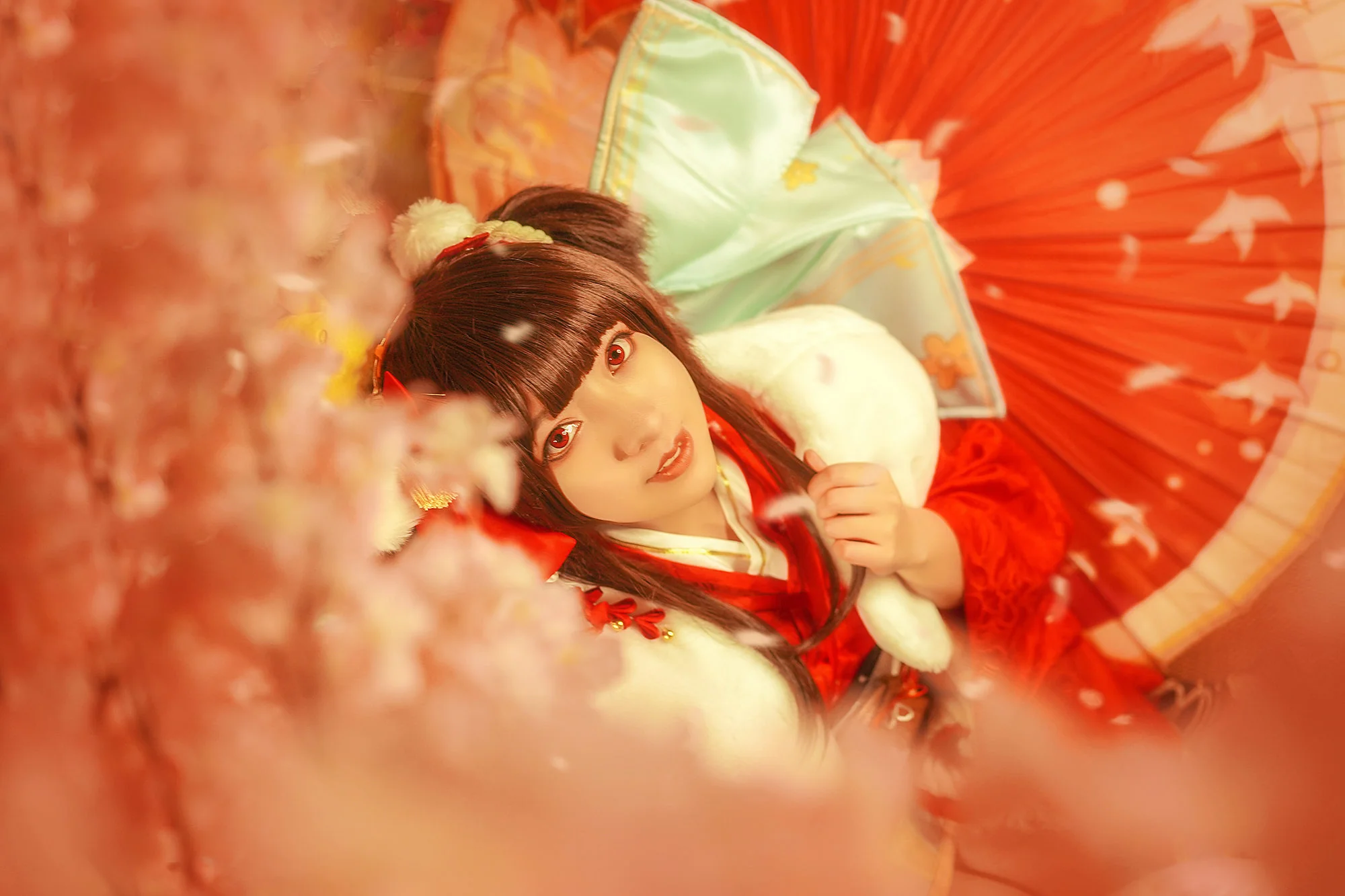 TYA事务所 阴阳师 神乐 莺燕鸣樱 COS写真
