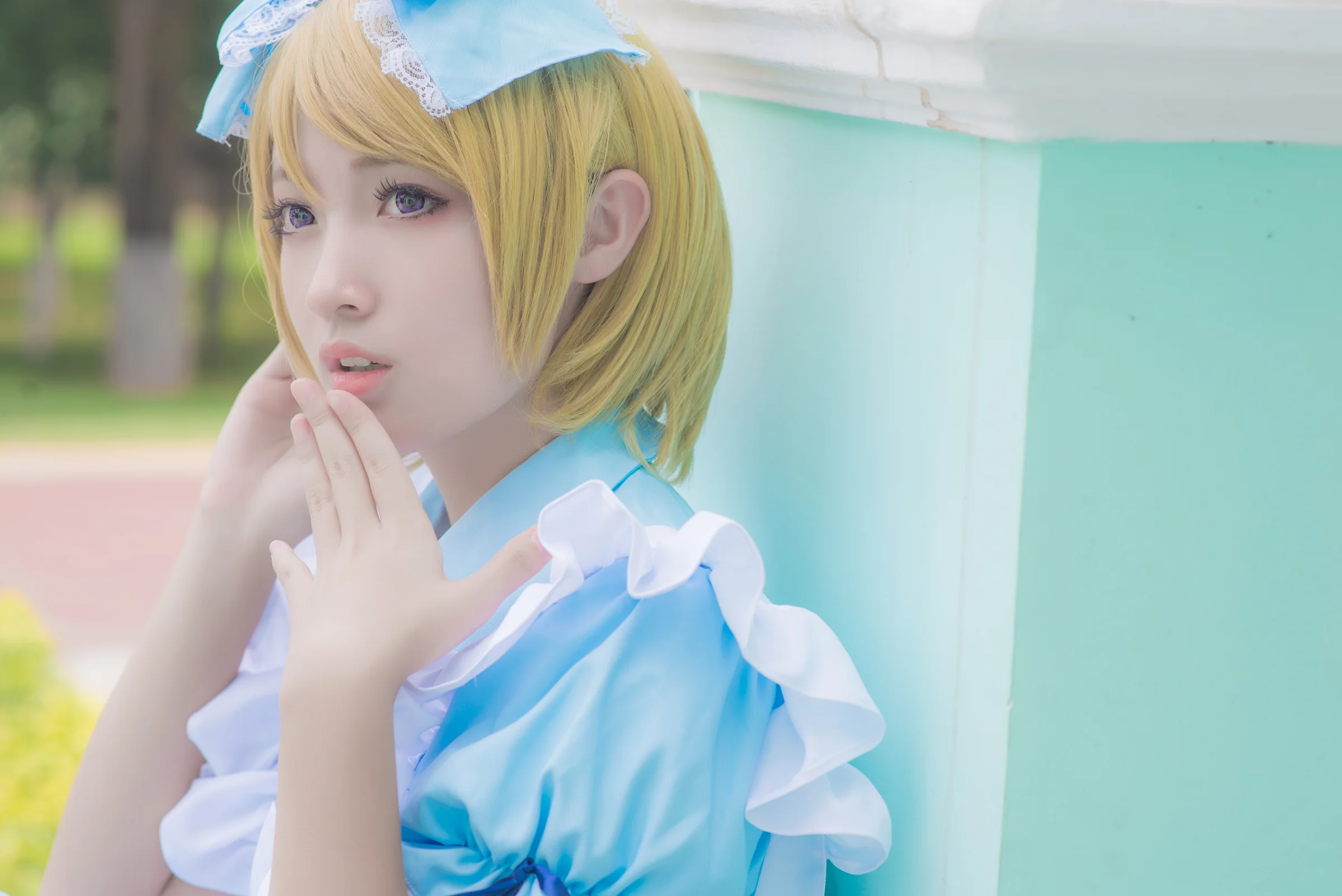 lovelive！花阳爱丽丝同人COS写真