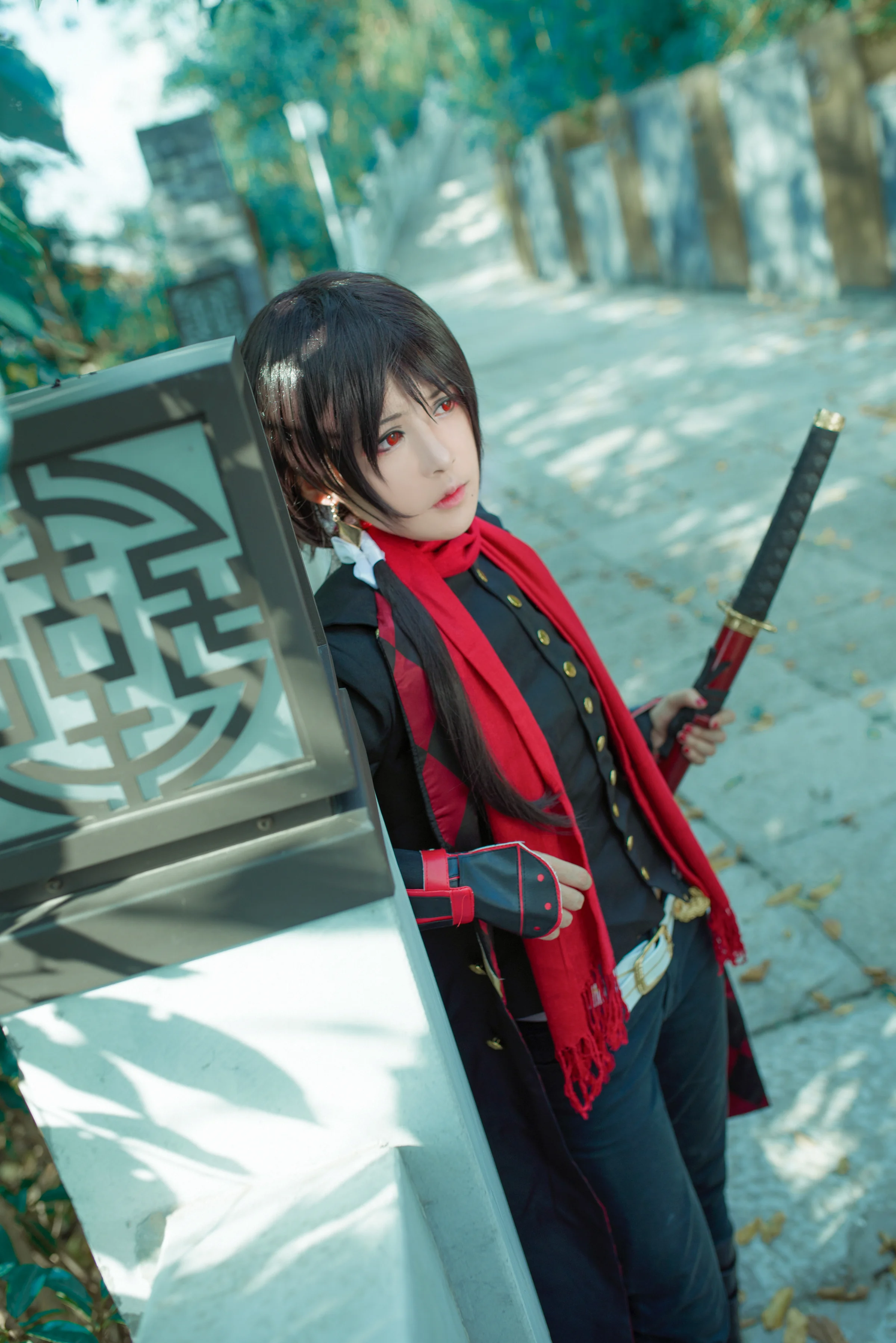 刀剑乱舞加州清光COS写真