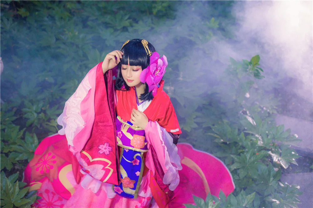 《阴阳师》 樱花妖 一个红眼病的小姐姐｜高清图片集