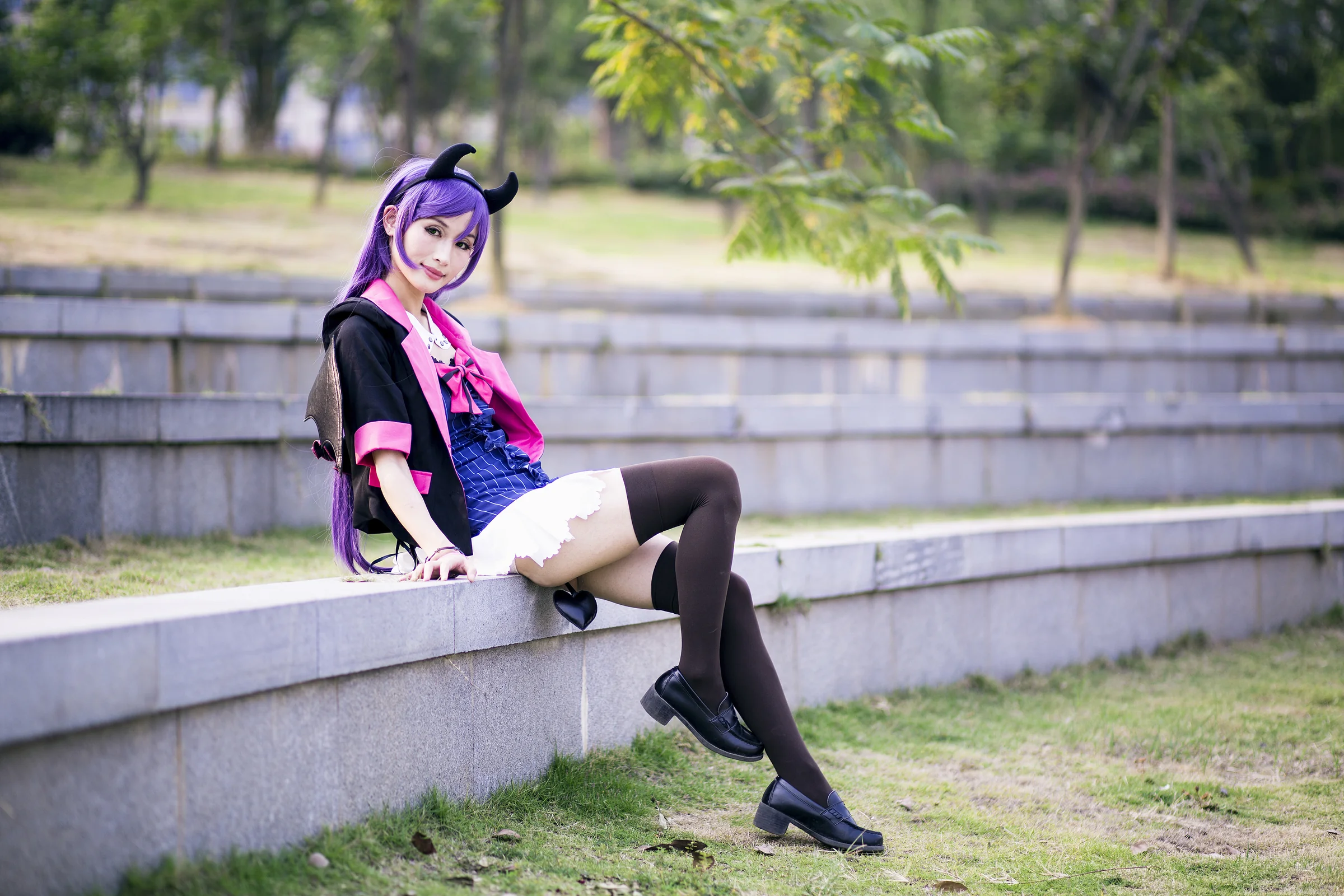 lovelive 希魔 小恶魔未觉醒COS写真