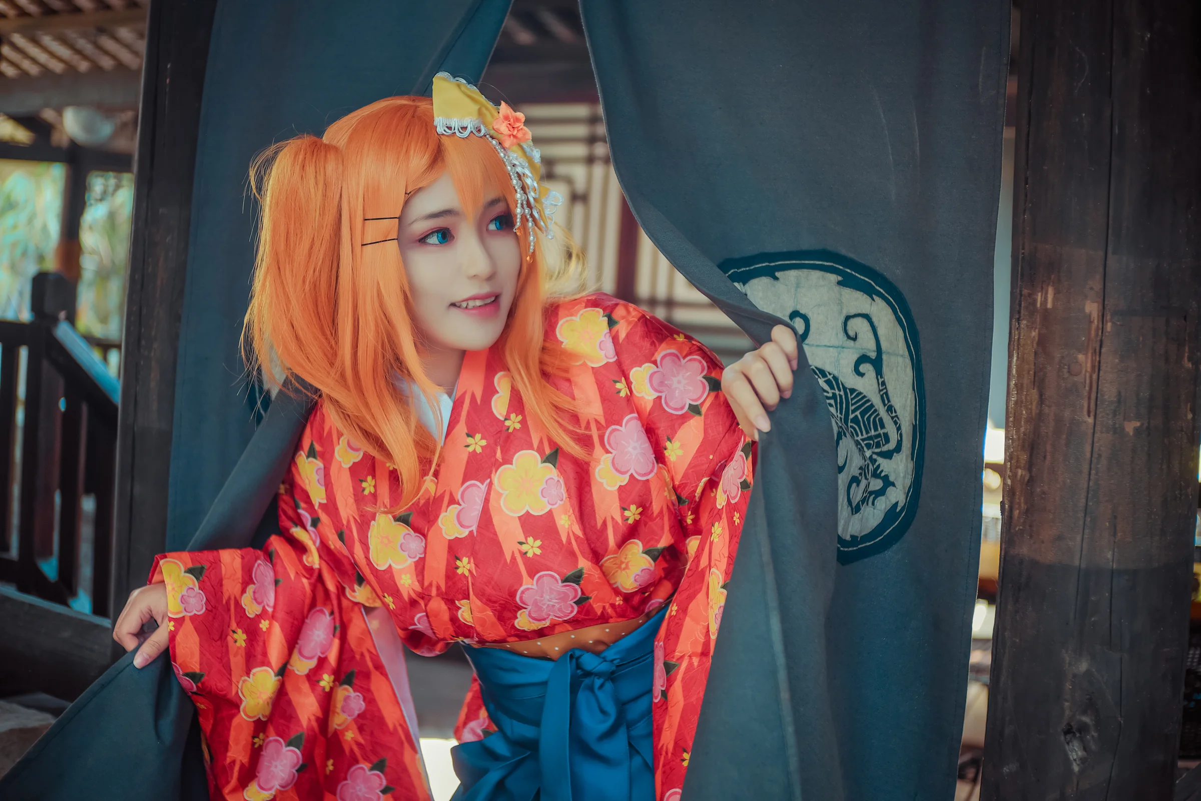 高坂穗乃果 大正未觉醒COS写真