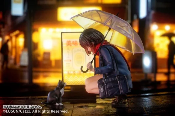 EUSUN《Catzz原创系列》雨天·邂逅手办 明年4月发售｜高清图片集
