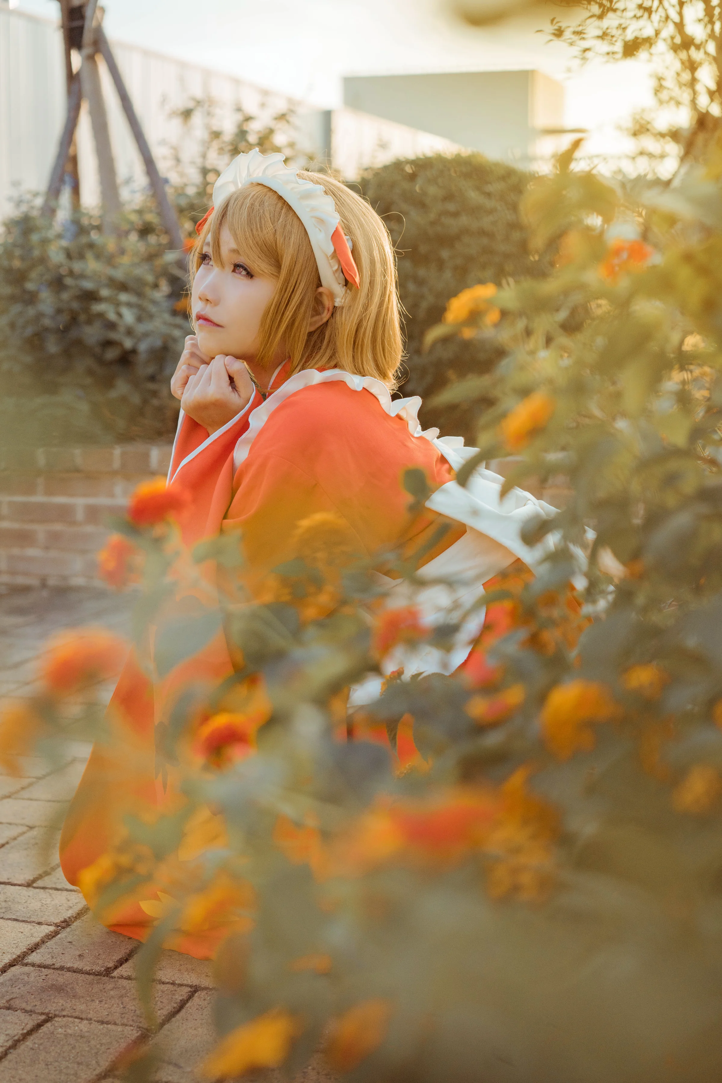 lovelive 花阳 动物觉醒COS写真