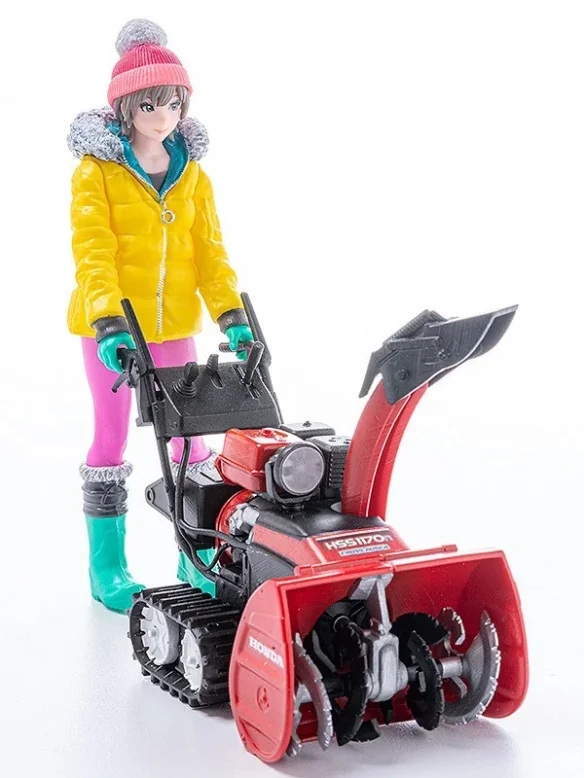 《Shunya绘制角色》PLAMAX MF-62 联手小型除雪机｜高清图片集