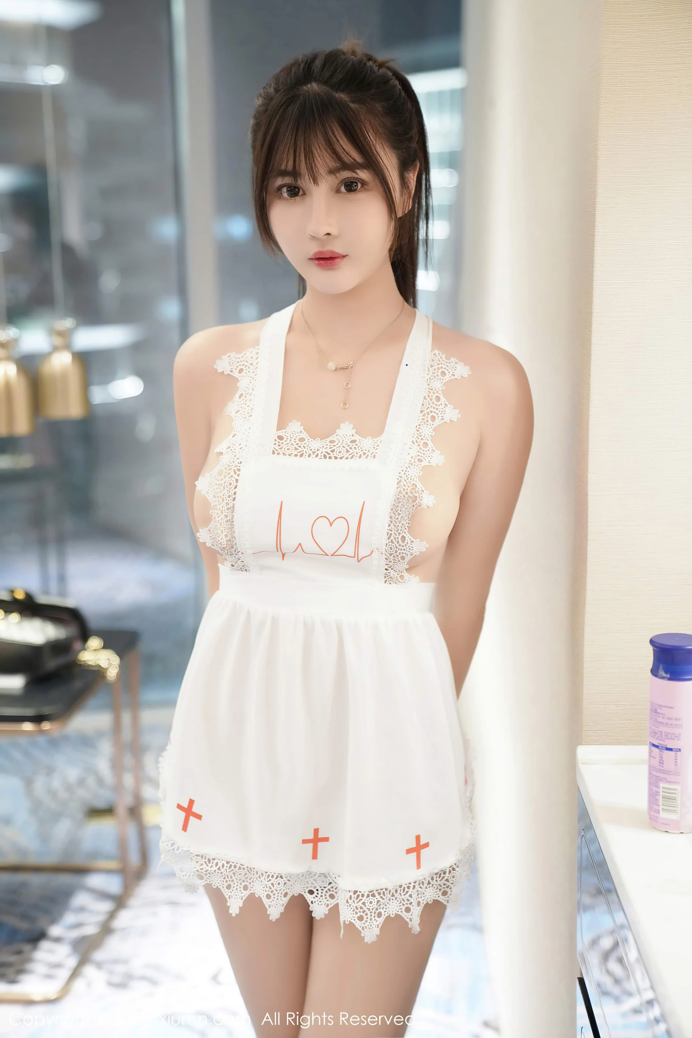 [秀人网]美媛馆 2021-04-14 Vol.3302 萌奈子｜高清图片集