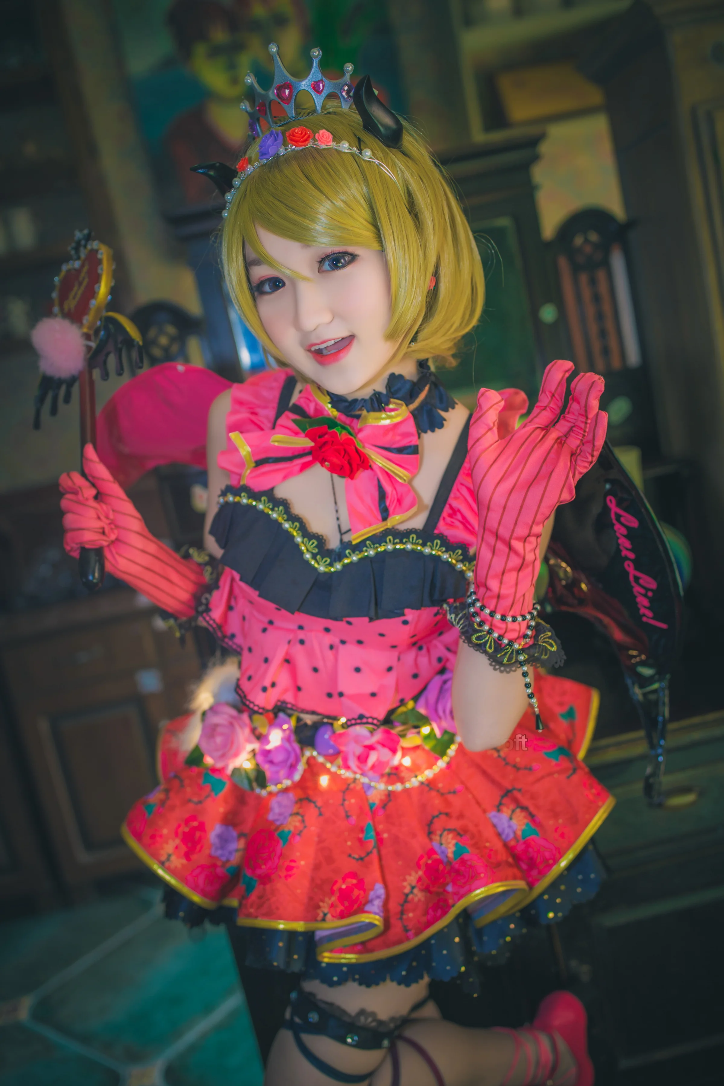 LoveLive花阳小恶魔觉醒COS写真