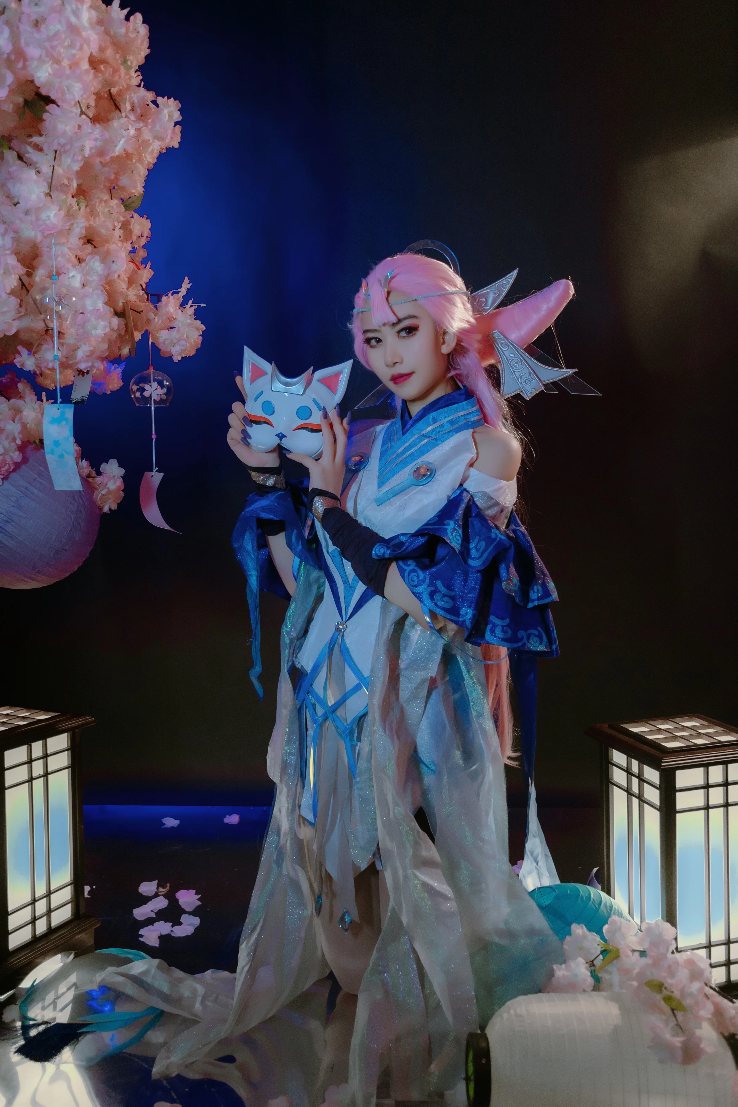 貂蝉猫影幻舞COS写真