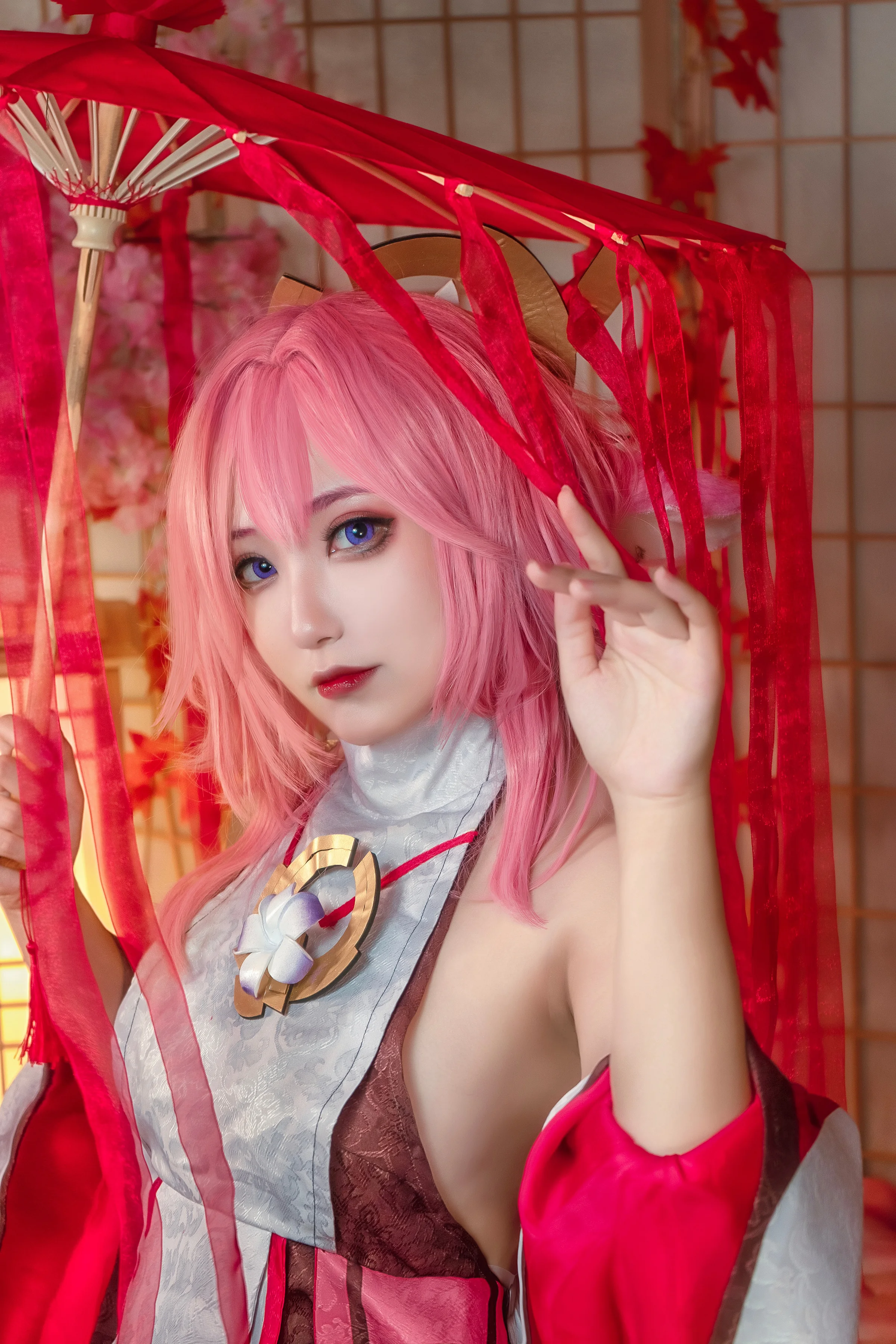 《原神》八重神子COS写真